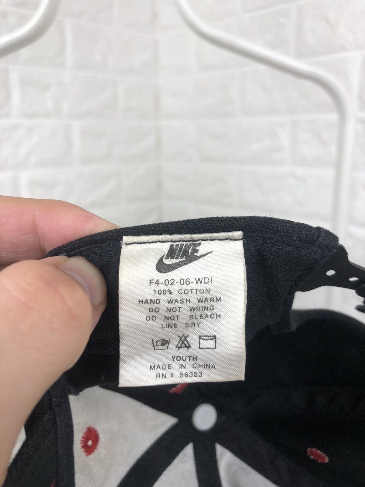 Jordan Brand × Nike × Vintage Vintage Air Jordan Legendary Jumpman Cap 90s Size ONE SIZE - 8 Thumbnail