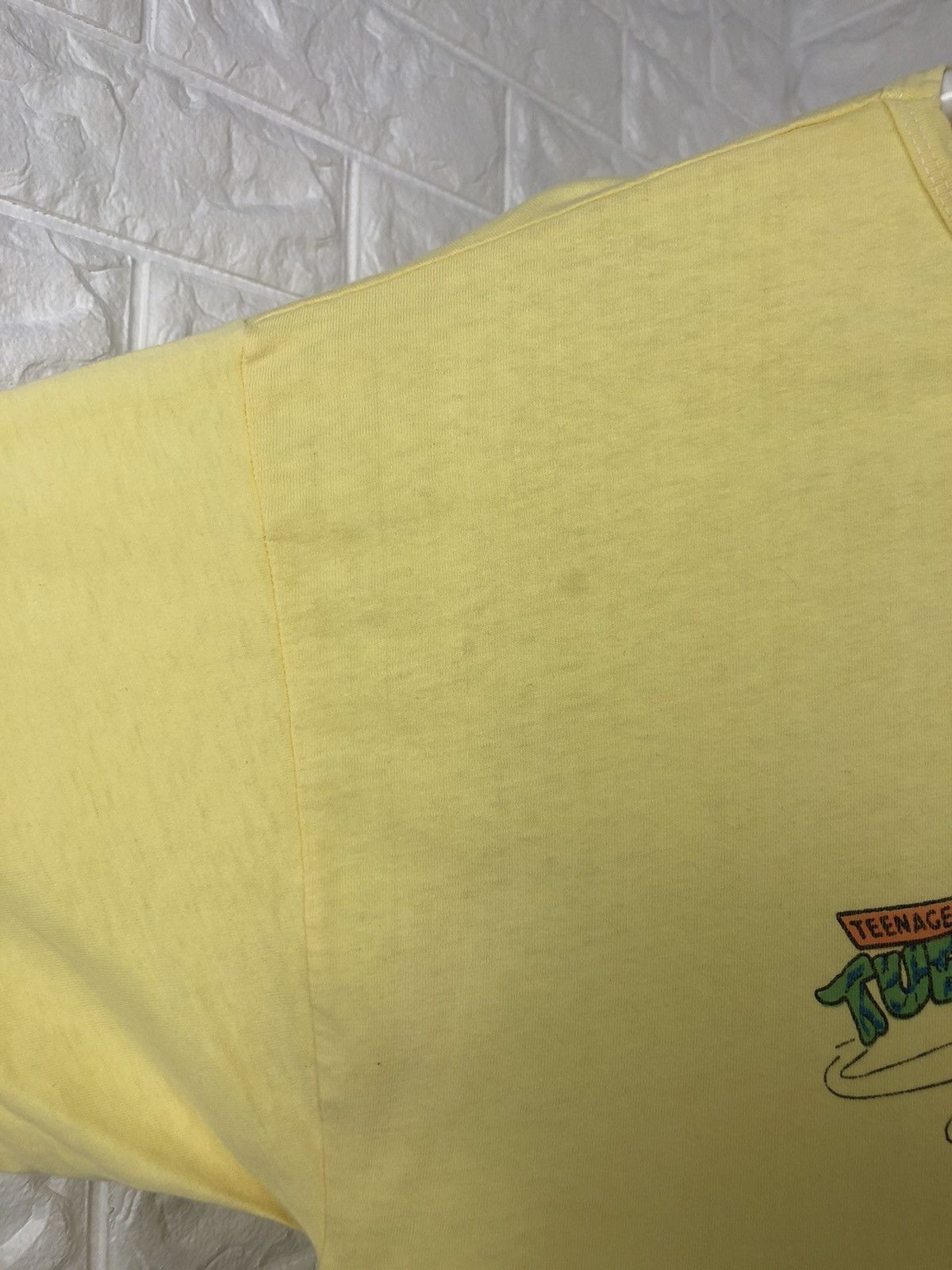 Cartoon Network × Nintendo × Vintage 1990 Teenager Mutant Turtles Vintage Tee Size US M / EU 48-50 / 2 - 7 Thumbnail