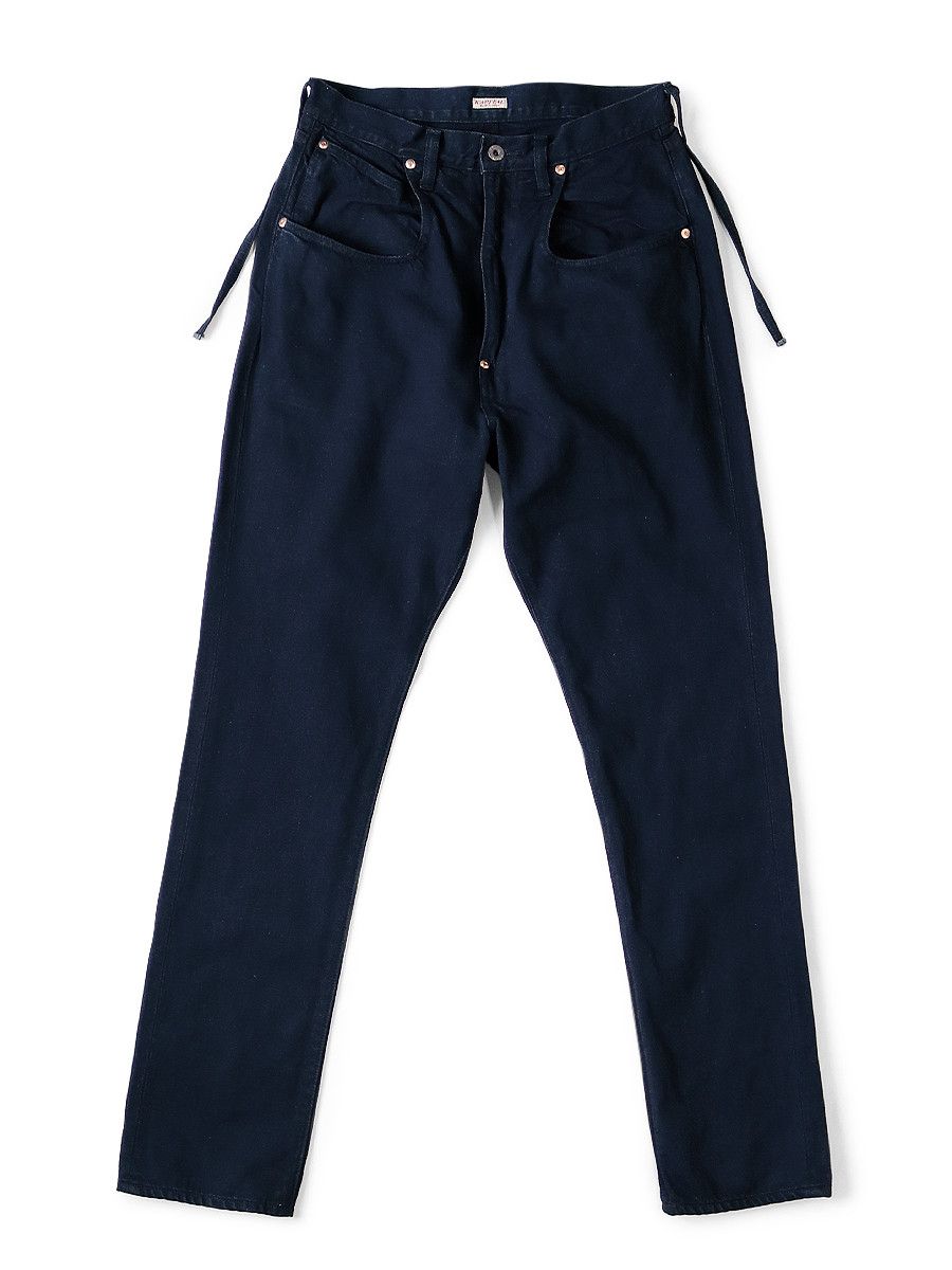 image of Kapital 14Oz Idg Denim Apple Man Pants Size 2 in Indigo, Men's
