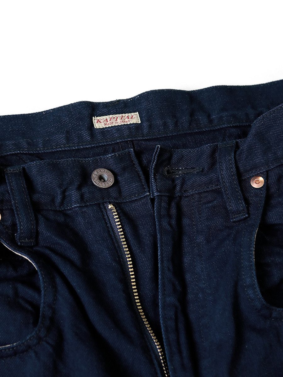 Kapital KAPITAL 14oz IDG Denim Apple man pants size 5 Size US 38 / EU 54 - 4 Thumbnail