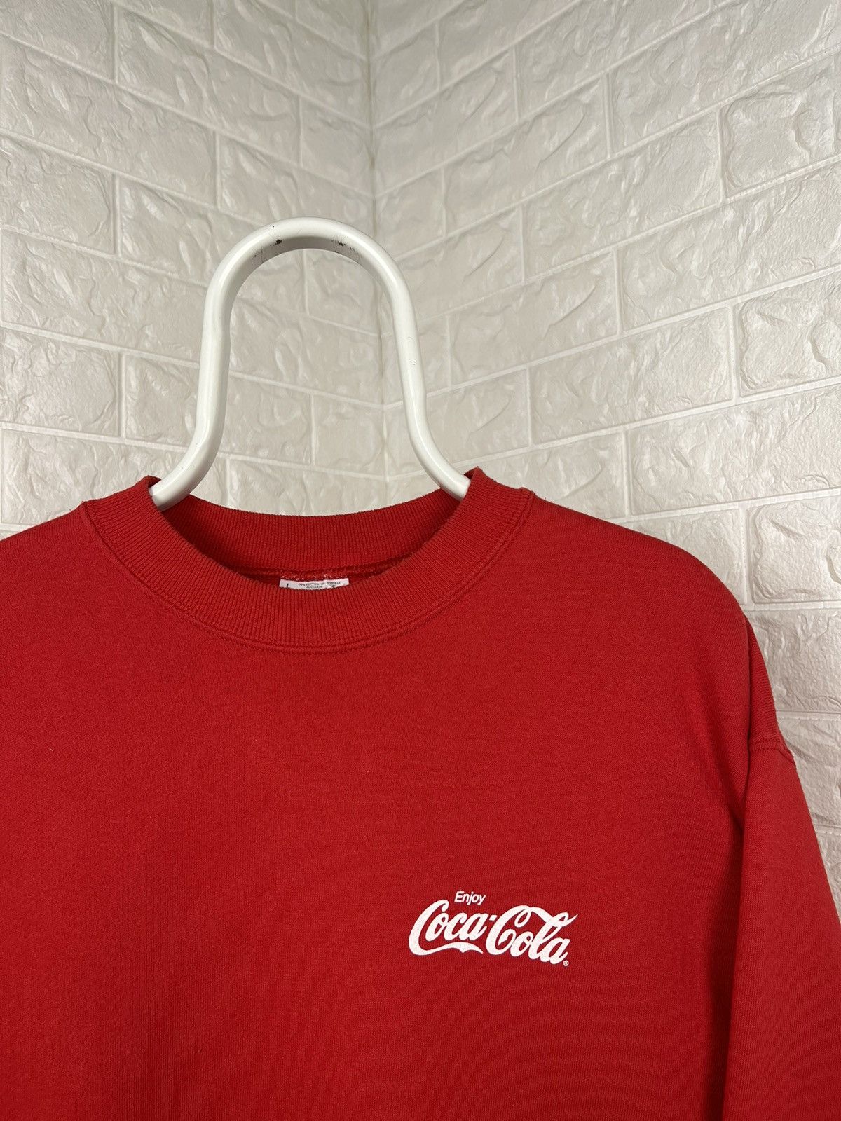 Coca Cola × Vintage Vintage Coca Cola Sweatshirt Size US L / EU 52-54 / 3 - 2 Thumbnail