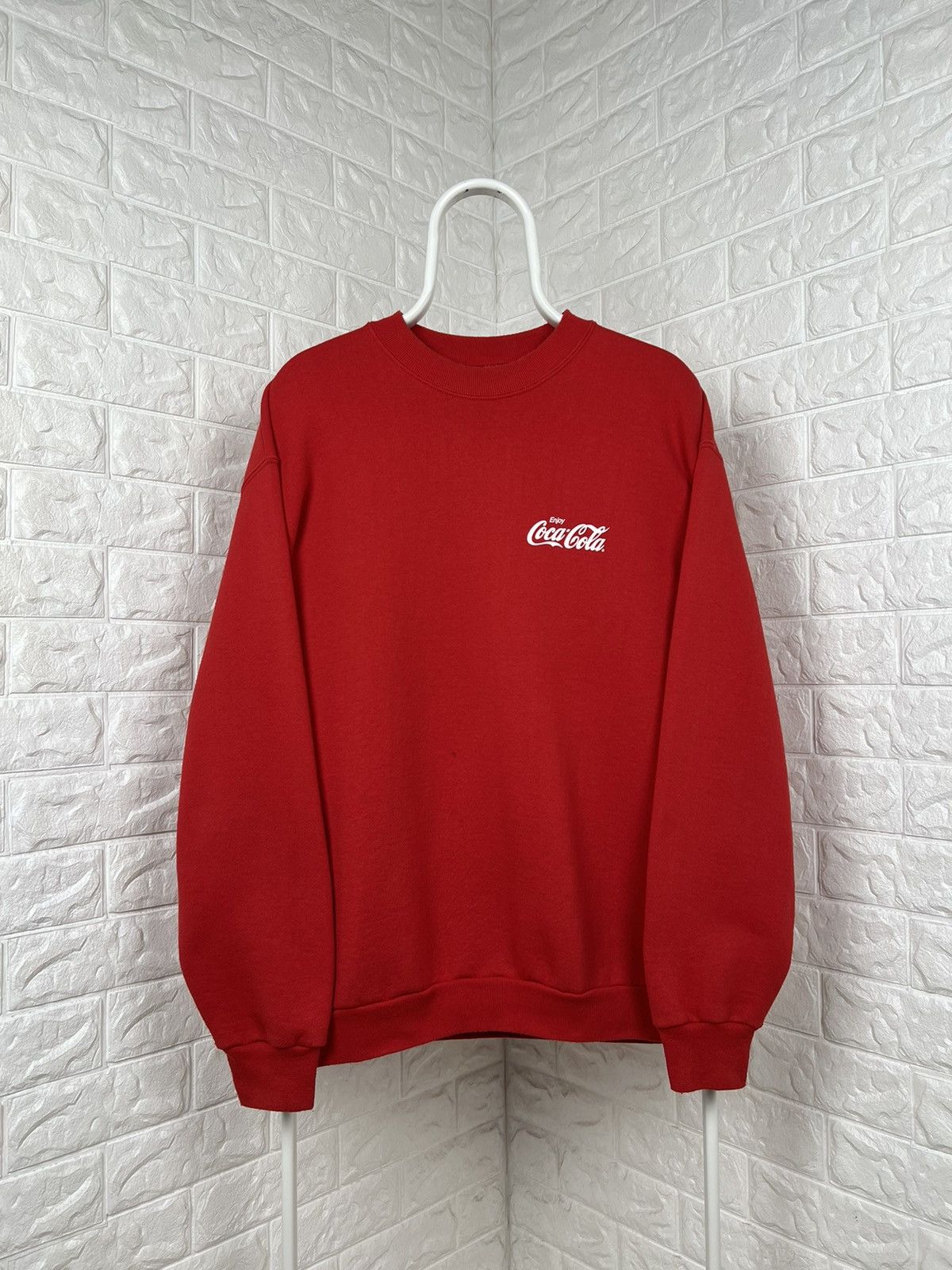 Coca Cola × Vintage Vintage Coca Cola Sweatshirt Size US L / EU 52-54 / 3 - 1 Thumbnail