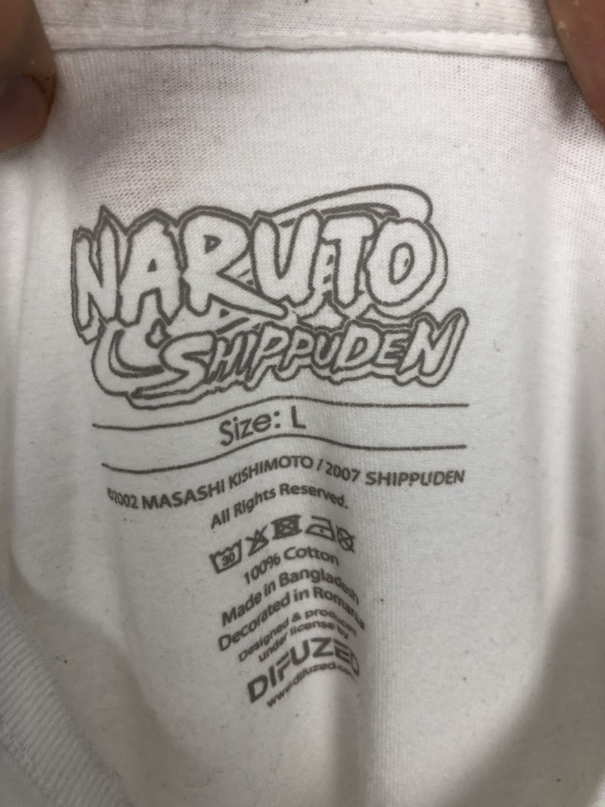 Anime × Vintage Vintage Naruto Shippuden T-shirt Size US L / EU 52-54 / 3 - 8 Thumbnail