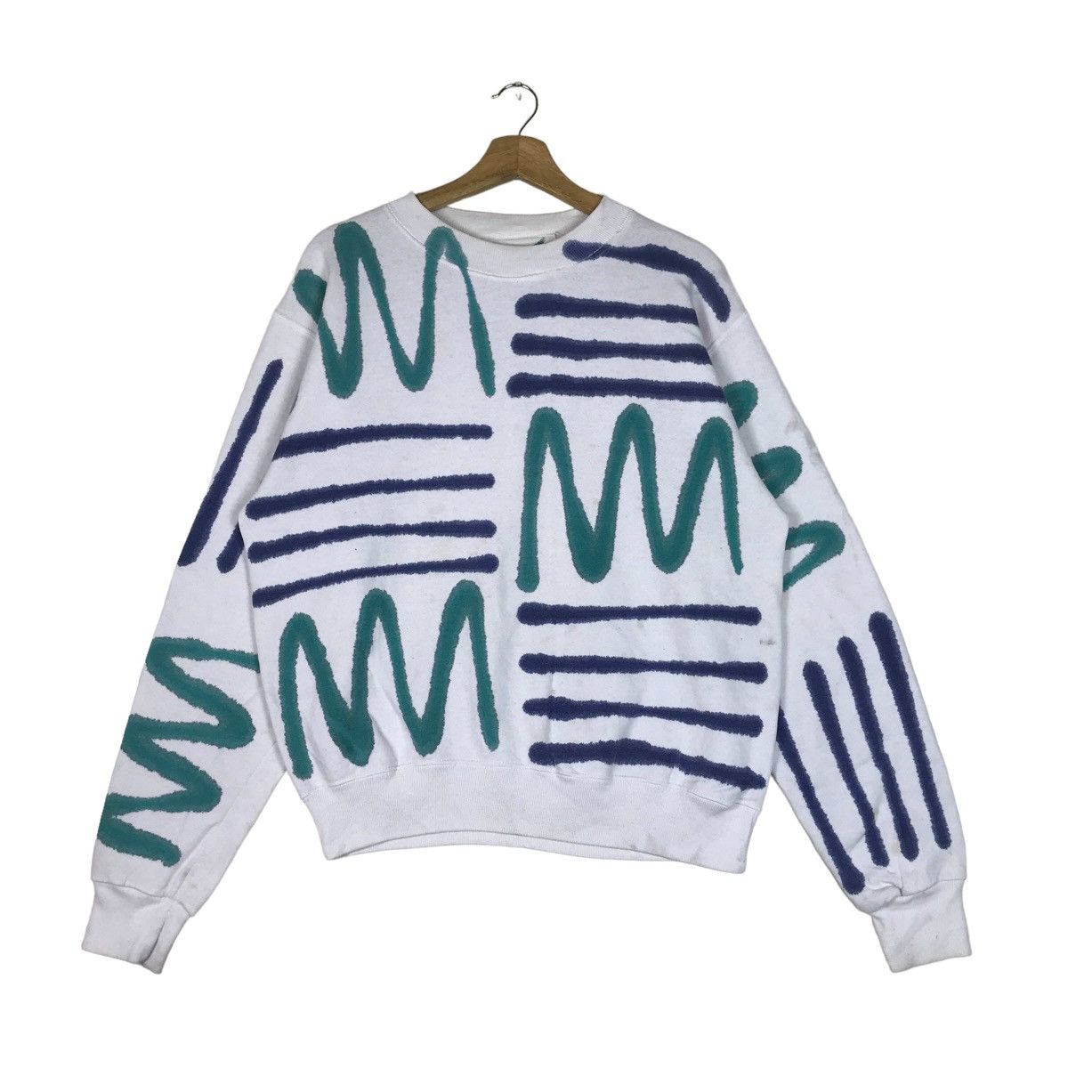 Vintage Paradis Canyon Art Design Pullover Jumper Sweatshirt