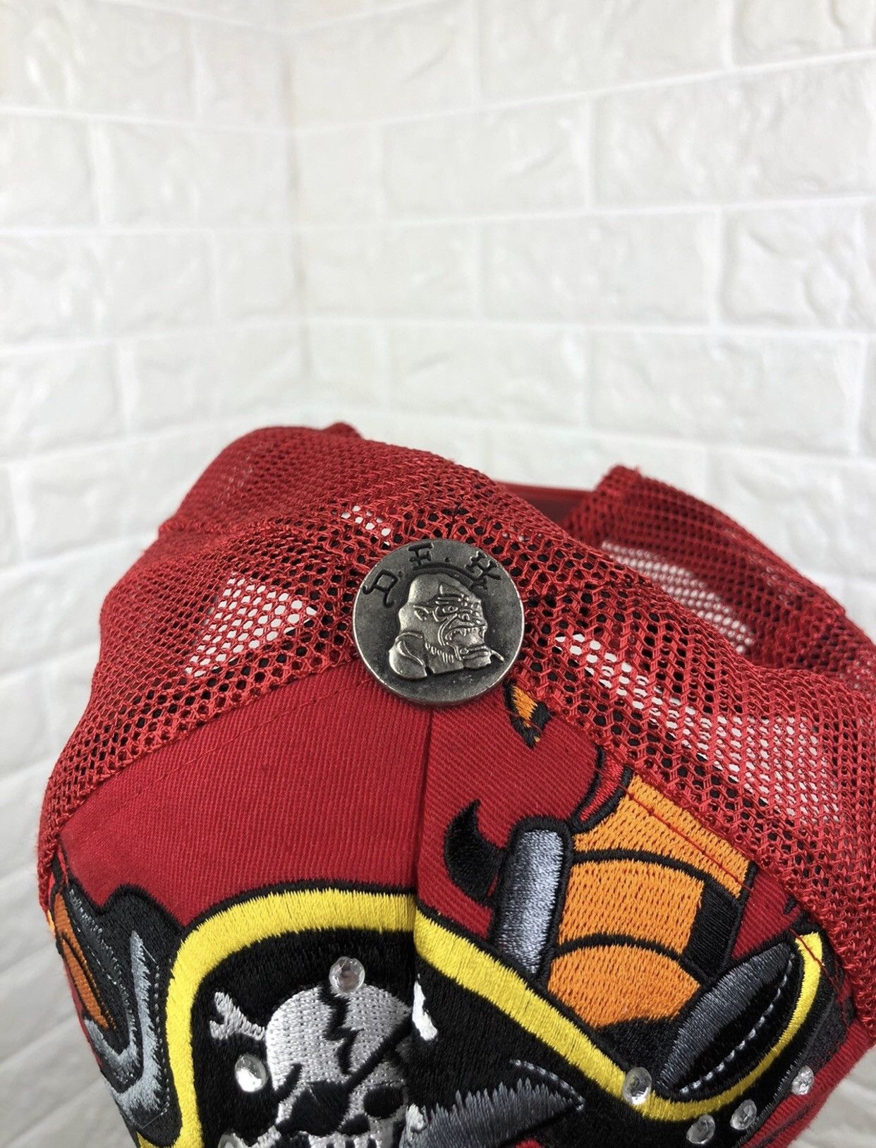 Christian Audigier × Ed Hardy Ed Hardy Trucker Hat Cap Size ONE SIZE - 6 Thumbnail