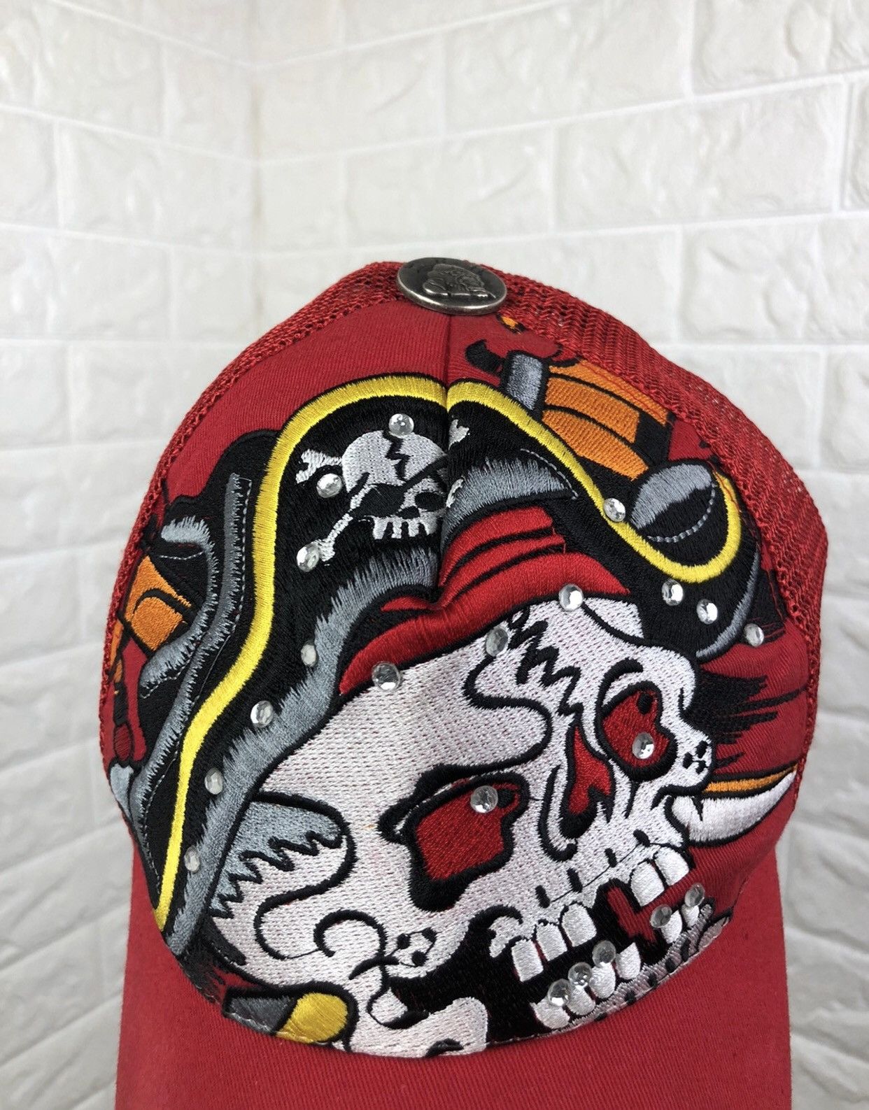 Christian Audigier × Ed Hardy Ed Hardy Trucker Hat Cap Size ONE SIZE - 5 Thumbnail