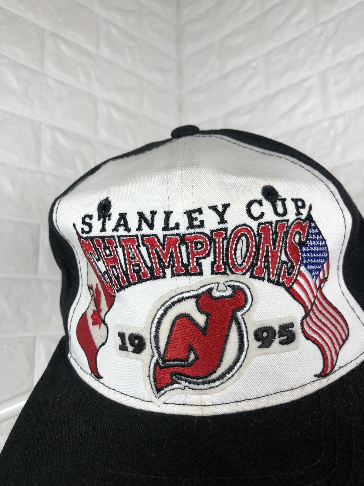 NHL × Starter × Vintage Vintage 90s New York Rangers Stanley Cup Champions Cap Hat Size ONE SIZE - 6 Thumbnail