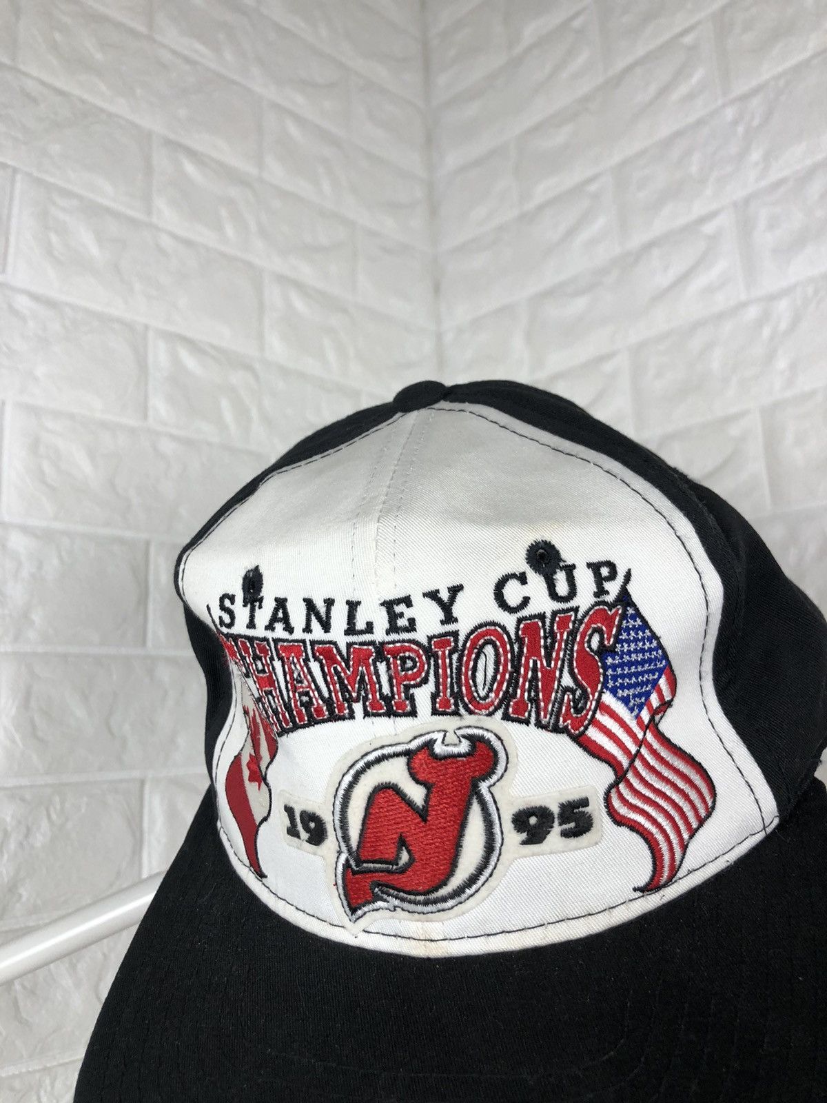 NHL × Starter × Vintage Vintage 90s New York Rangers Stanley Cup Champions Cap Hat Size ONE SIZE - 5 Thumbnail