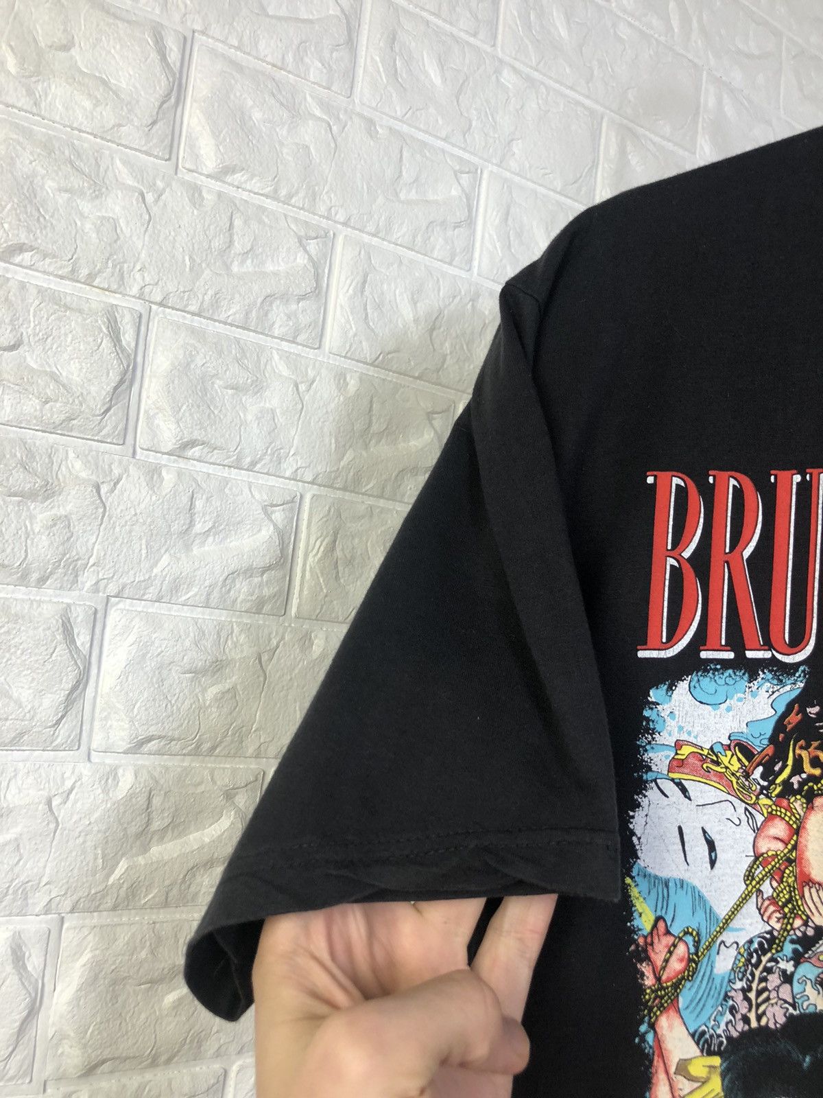 Band Tees × Iron Maiden × Vintage Vintage BRUCE DICKINSON 1990 Tattoed Millionare IRON MAIDEN Size US XL / EU 56 / 4 - 7 Thumbnail