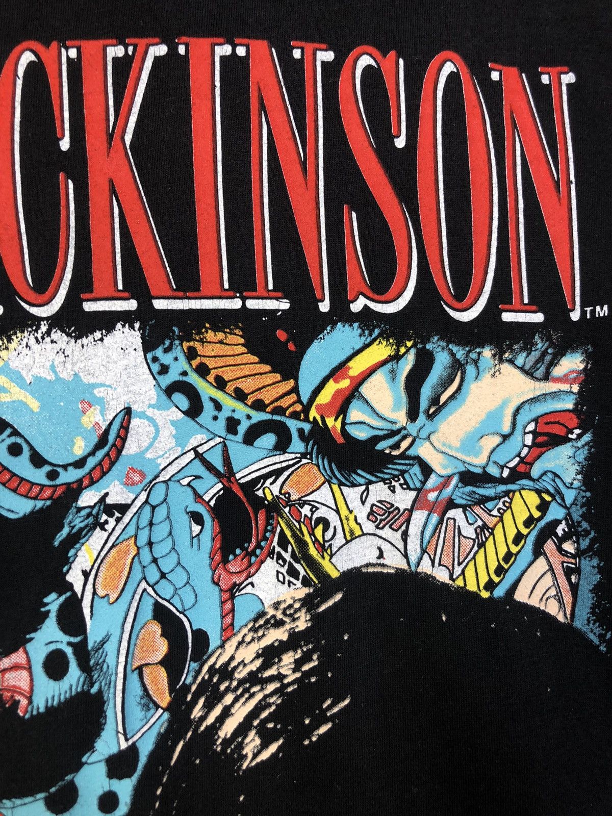 Band Tees × Iron Maiden × Vintage Vintage BRUCE DICKINSON 1990 Tattoed Millionare IRON MAIDEN Size US XL / EU 56 / 4 - 5 Thumbnail