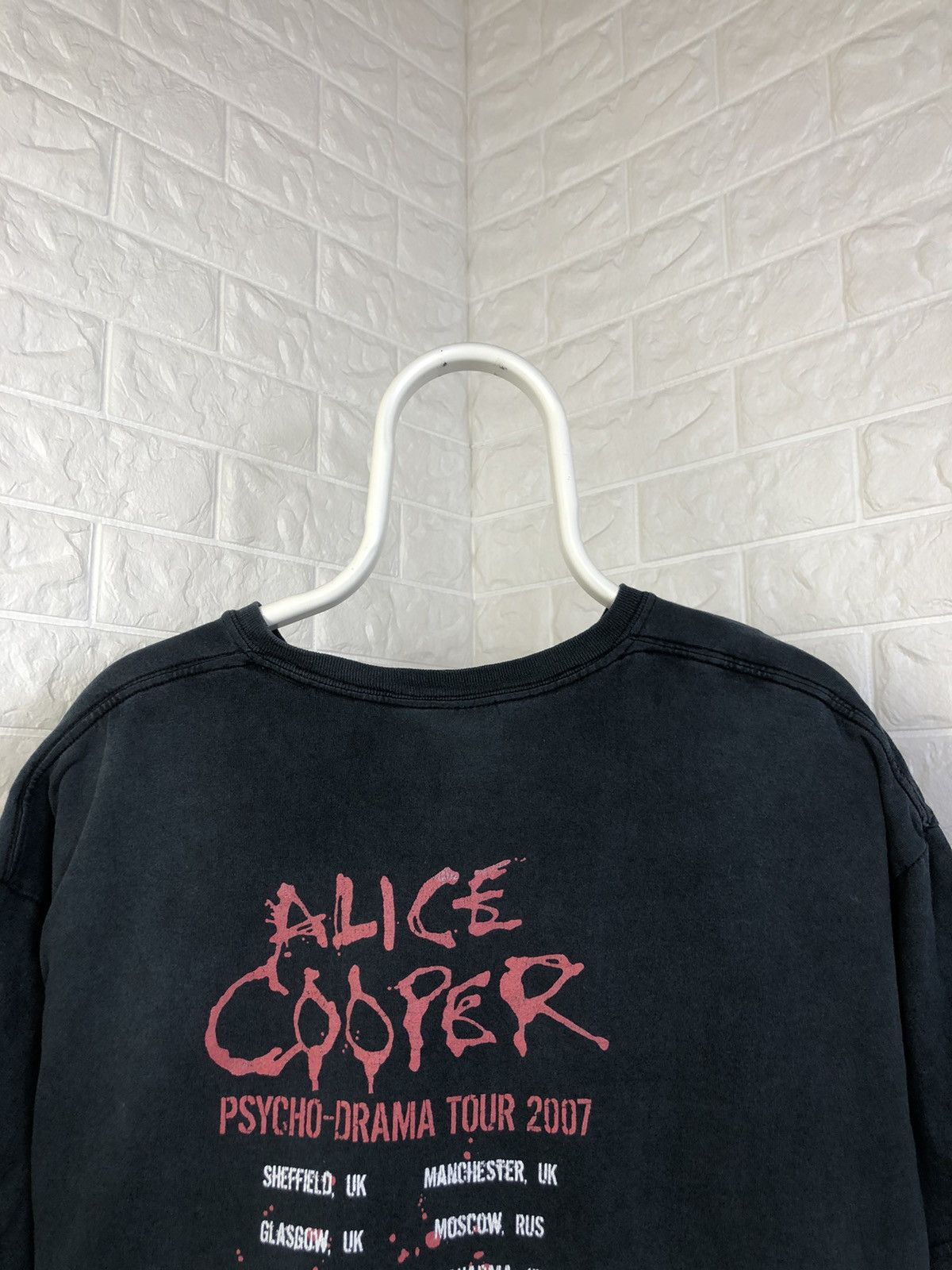 Band Tees × Vintage ALICE COOPER 2007 PSYCHO-DRAMA TOUR TEE Size US XL / EU 56 / 4 - 12 Thumbnail