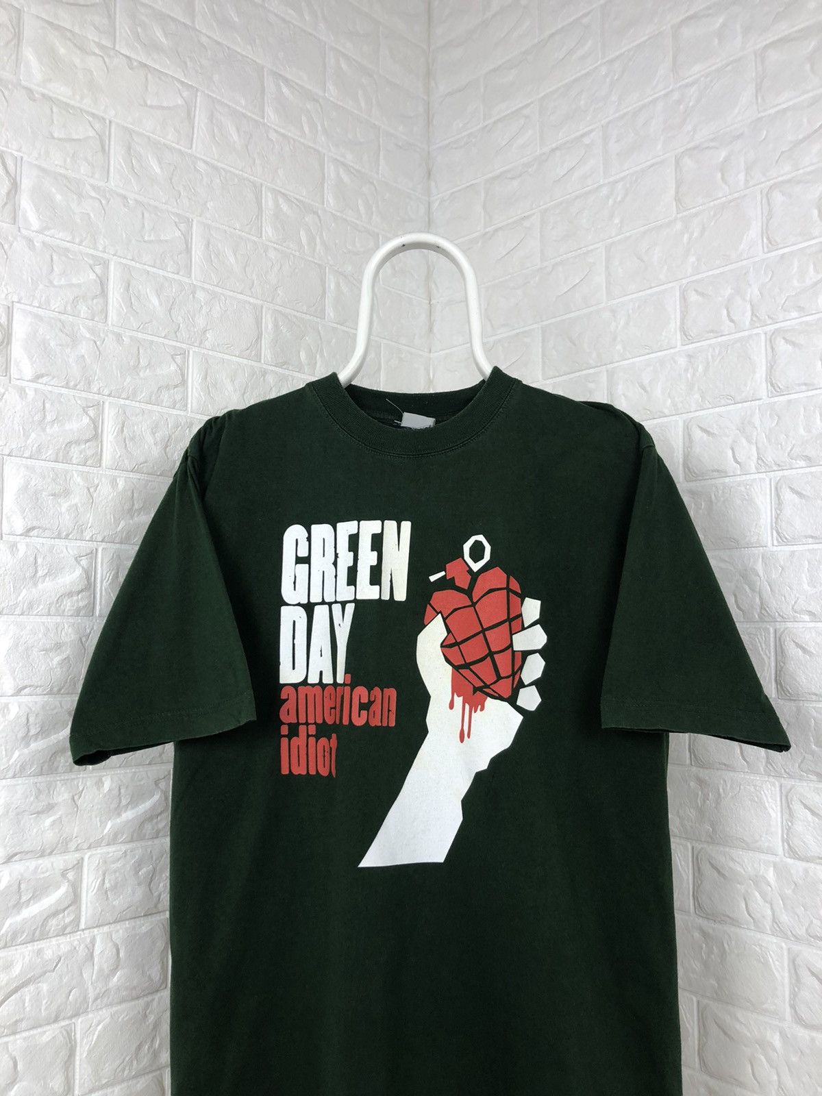 Band Tees × Vintage Vintage Green Day American Idiot Tee Size US XL / EU 56 / 4 - 4 Thumbnail