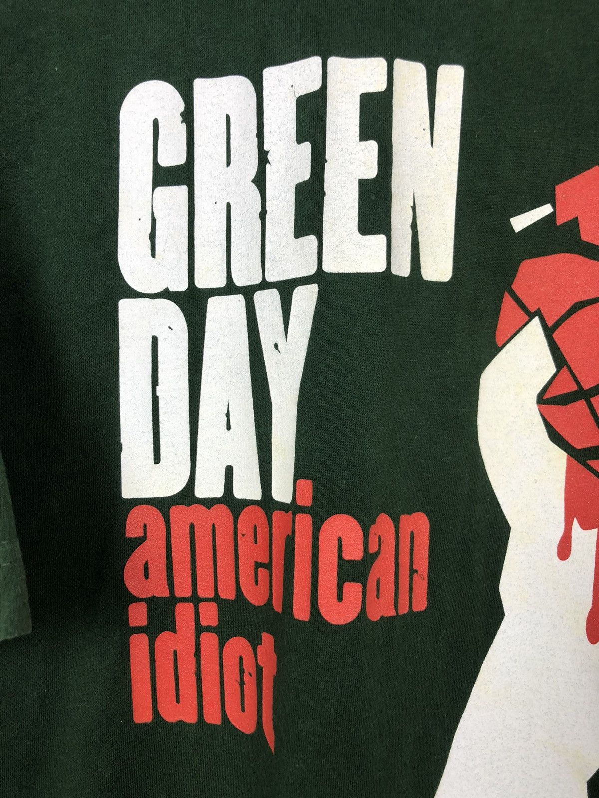 Band Tees × Vintage Vintage Green Day American Idiot Tee Size US XL / EU 56 / 4 - 10 Thumbnail