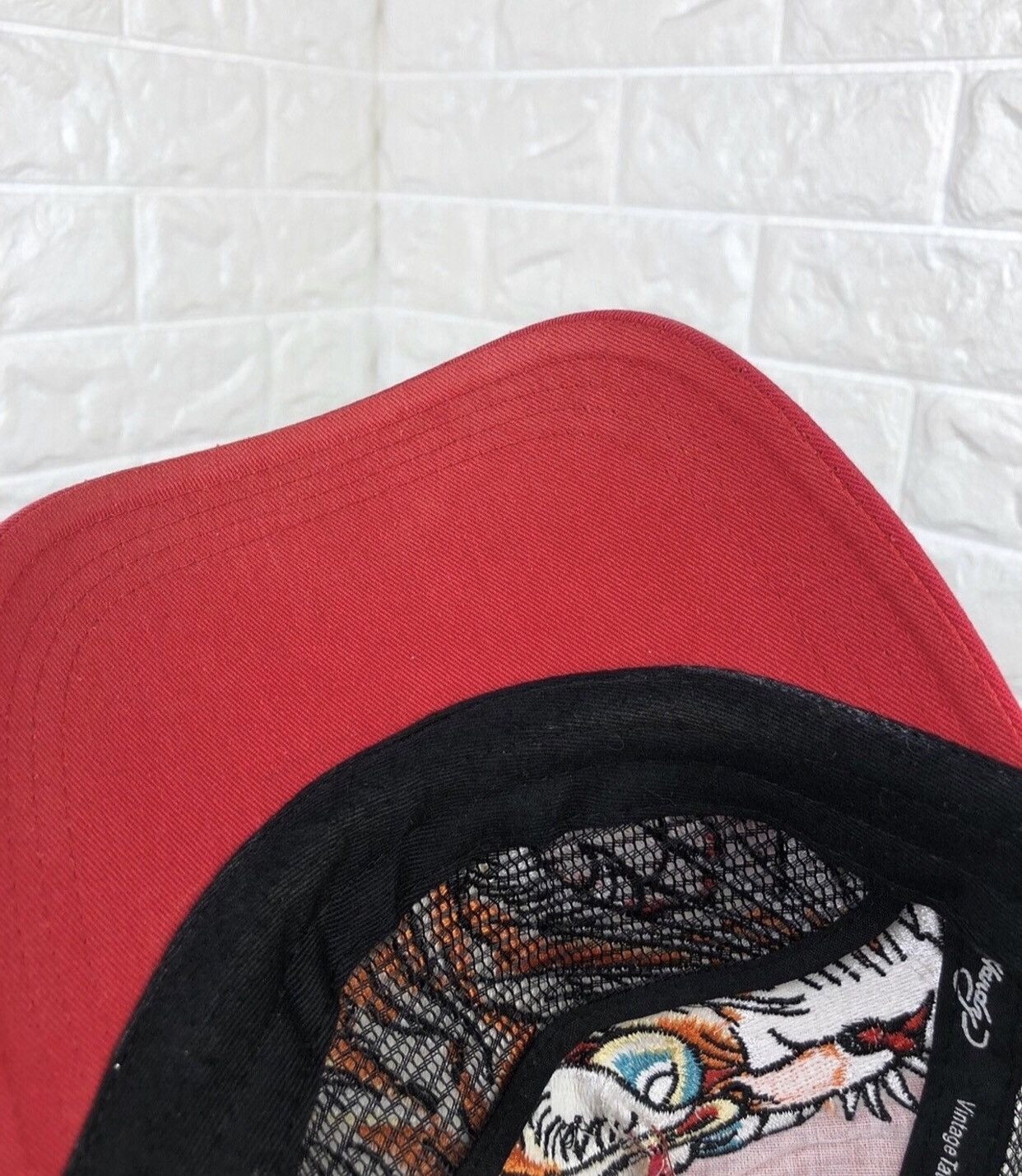 Christian Audigier × Ed Hardy Ed Hardy Trucker Hat Cap Y2K Size ONE SIZE - 13 Thumbnail