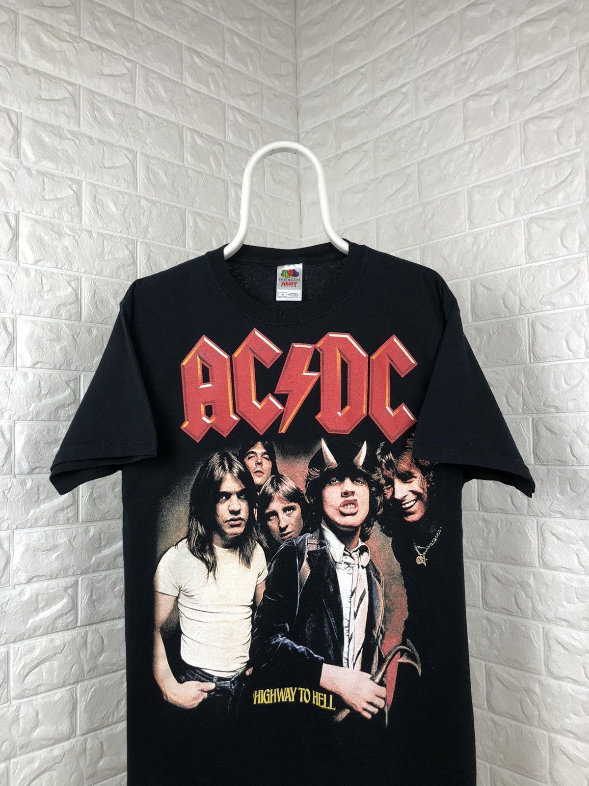 AC/DC × Band Tees Ac/Dc Highway to Hell Vintage T-shirt Size US M / EU 48-50 / 2 - 2 Thumbnail