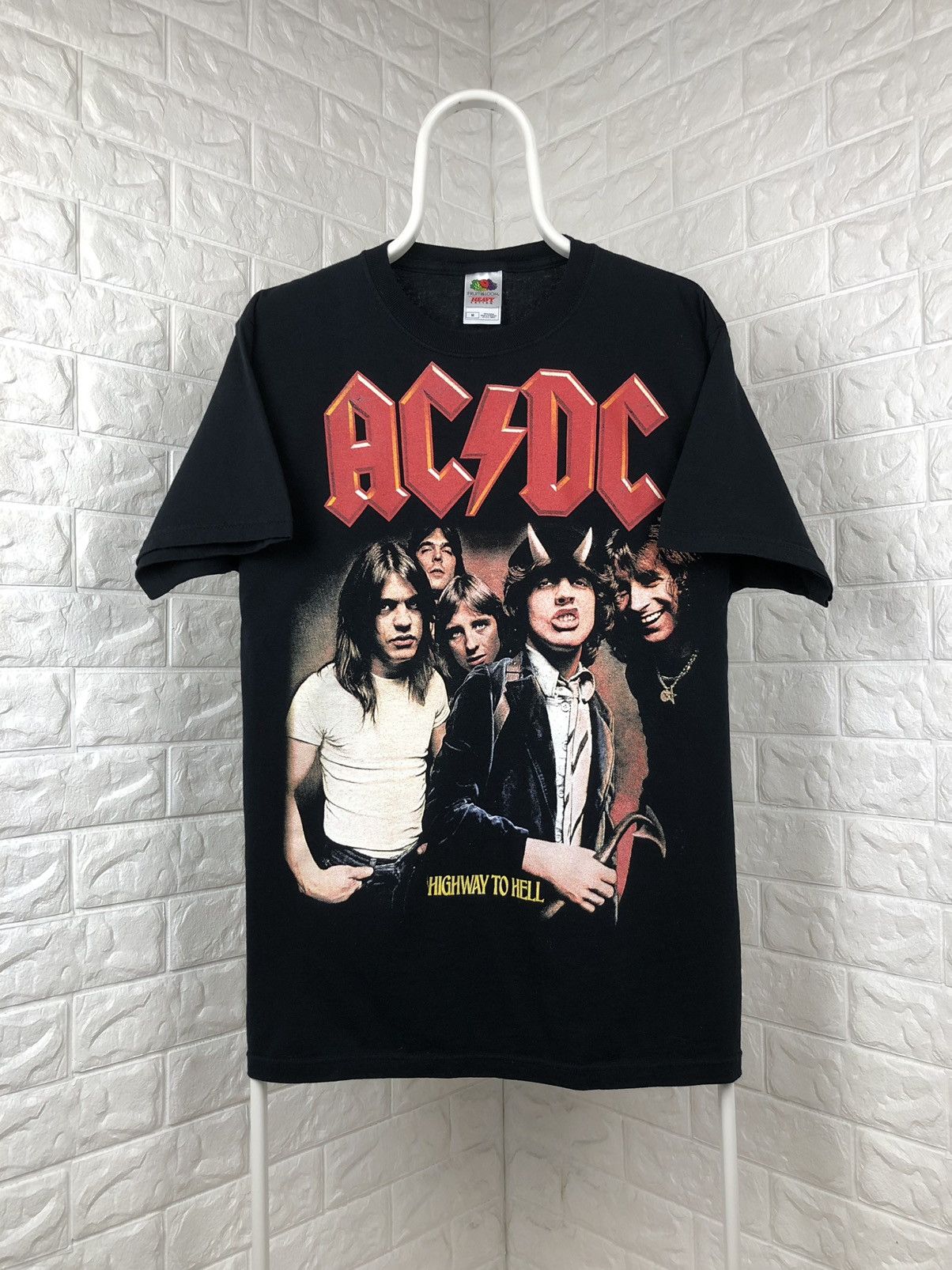 AC/DC × Band Tees Ac/Dc Highway to Hell Vintage T-shirt Size US M / EU 48-50 / 2 - 1 Thumbnail