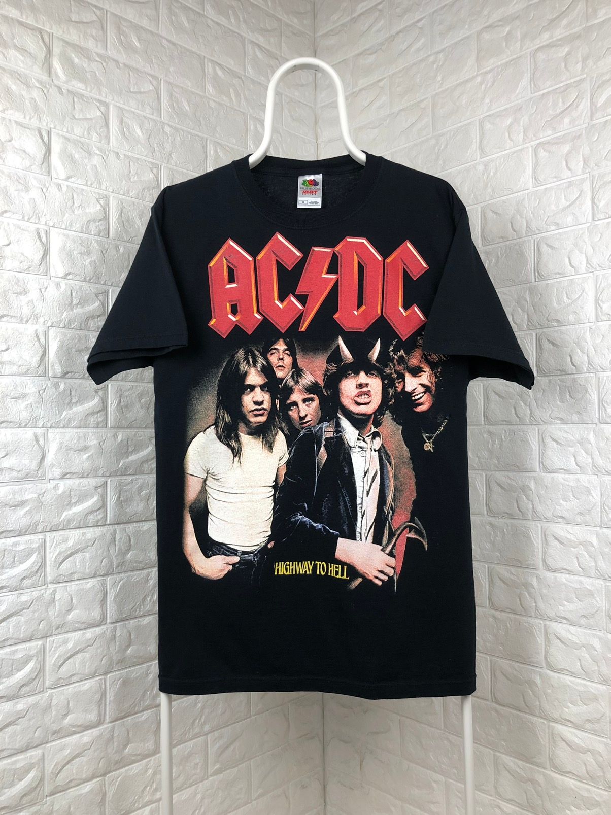 Pre-owned Acdc X Band Tees Ac/dc Highway To Hell Vintage T-shirt In Black