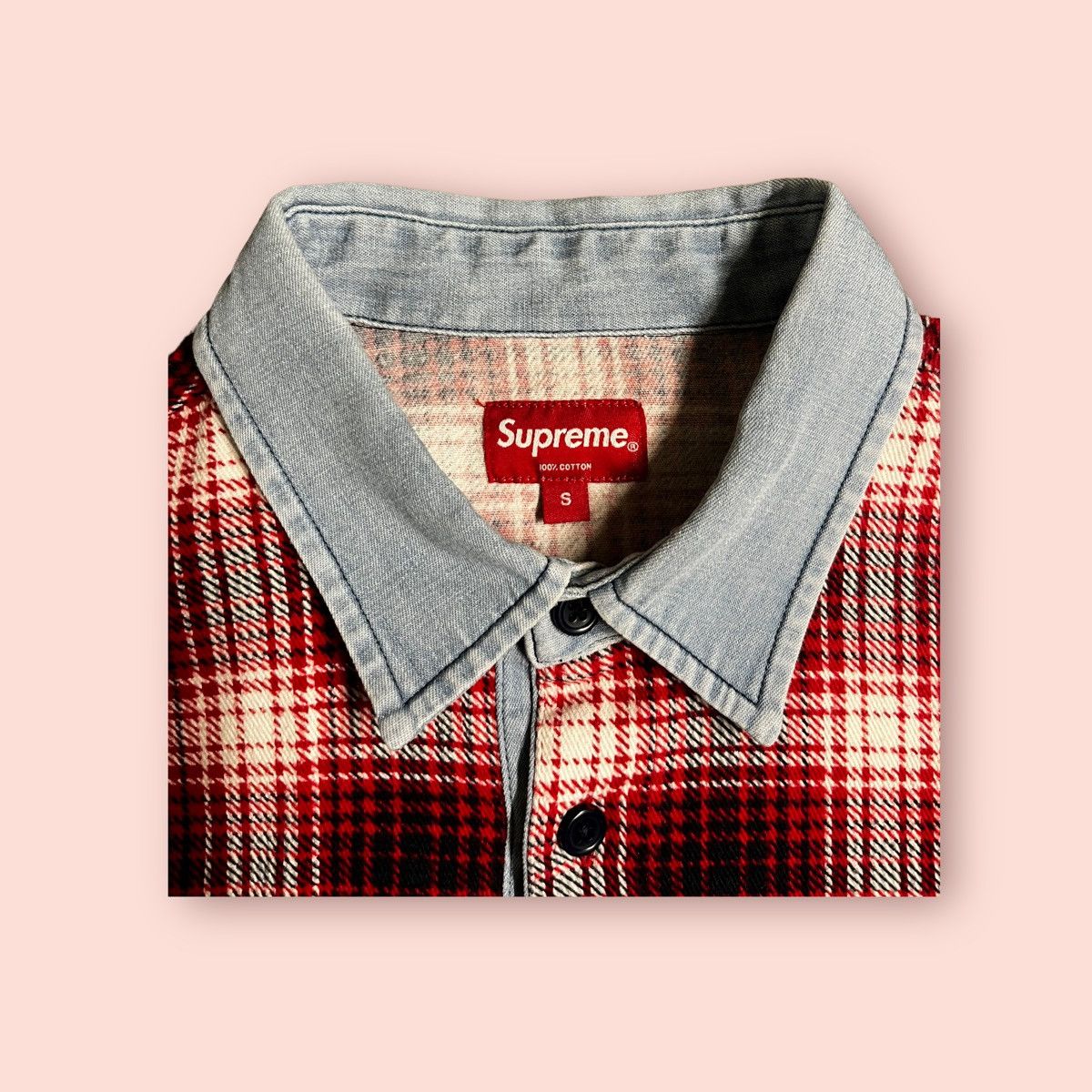 Supreme Supreme Shadow Plaid Rugby - Small Size US S / EU 44-46 / 1 - 3 Thumbnail