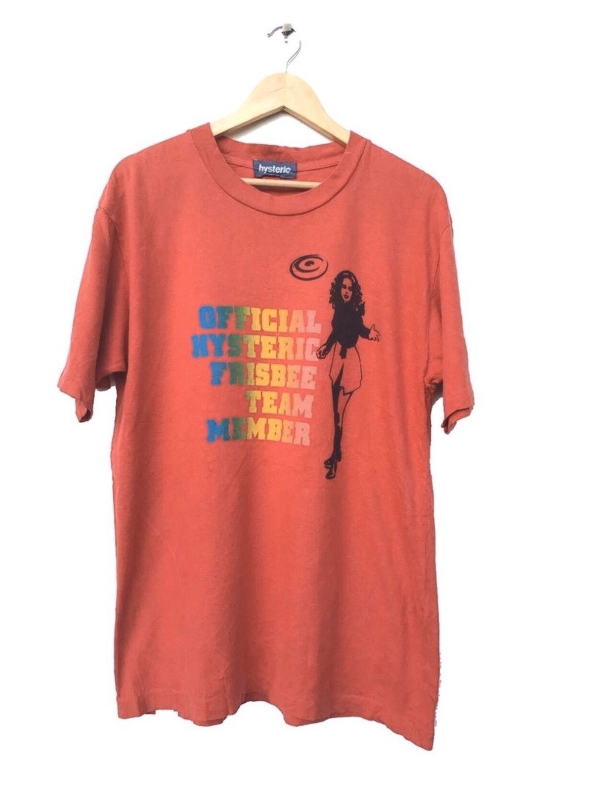 Hysteric Glamour Head Hysteric Glamour Official Frisbee Team Member Tees Size US L / EU 52-54 / 3 - 1 Thumbnail