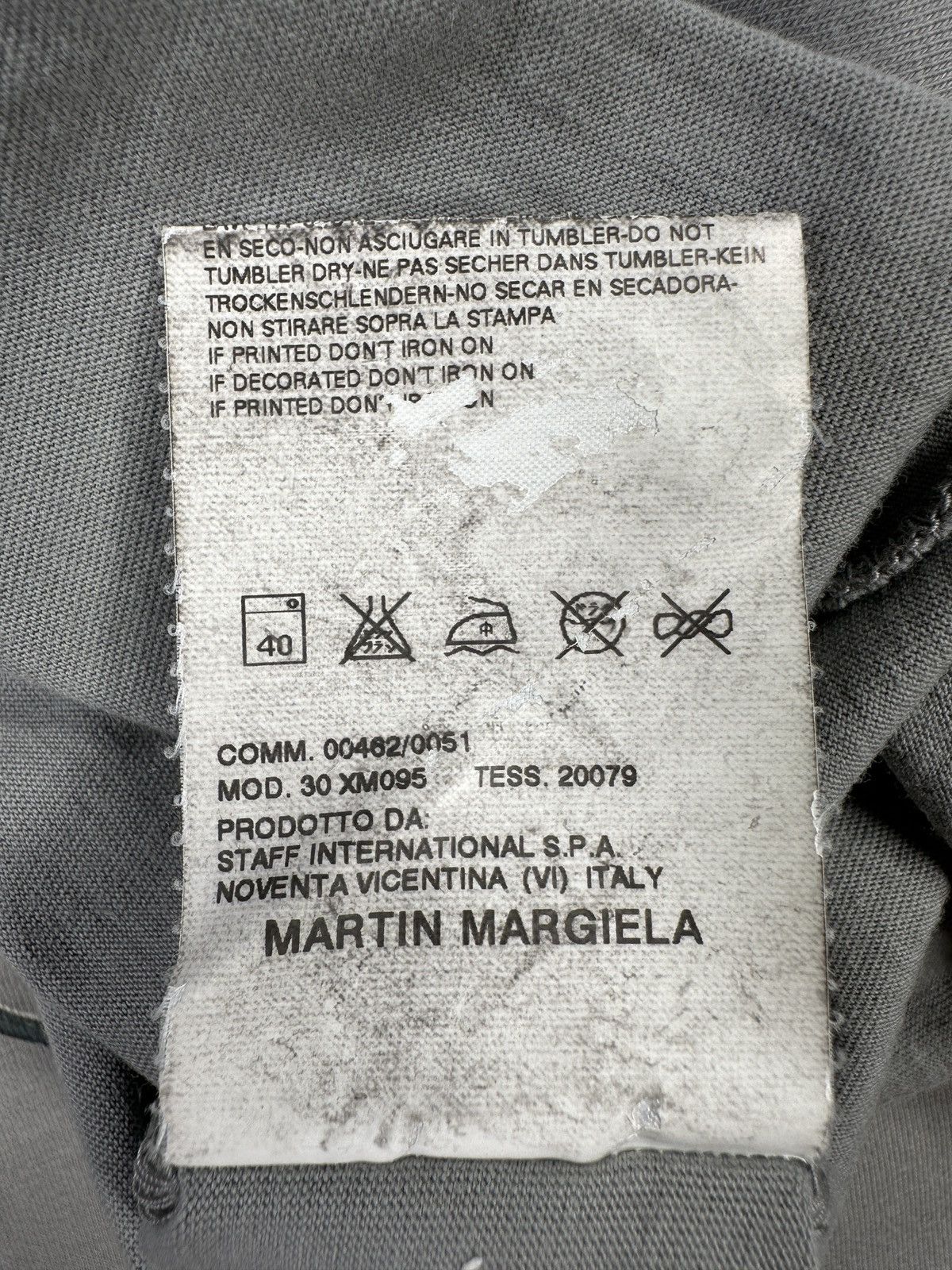 Maison Margiela SS05 Trompe L’oeil Tee Size US L / EU 52-54 / 3 - 4 Thumbnail