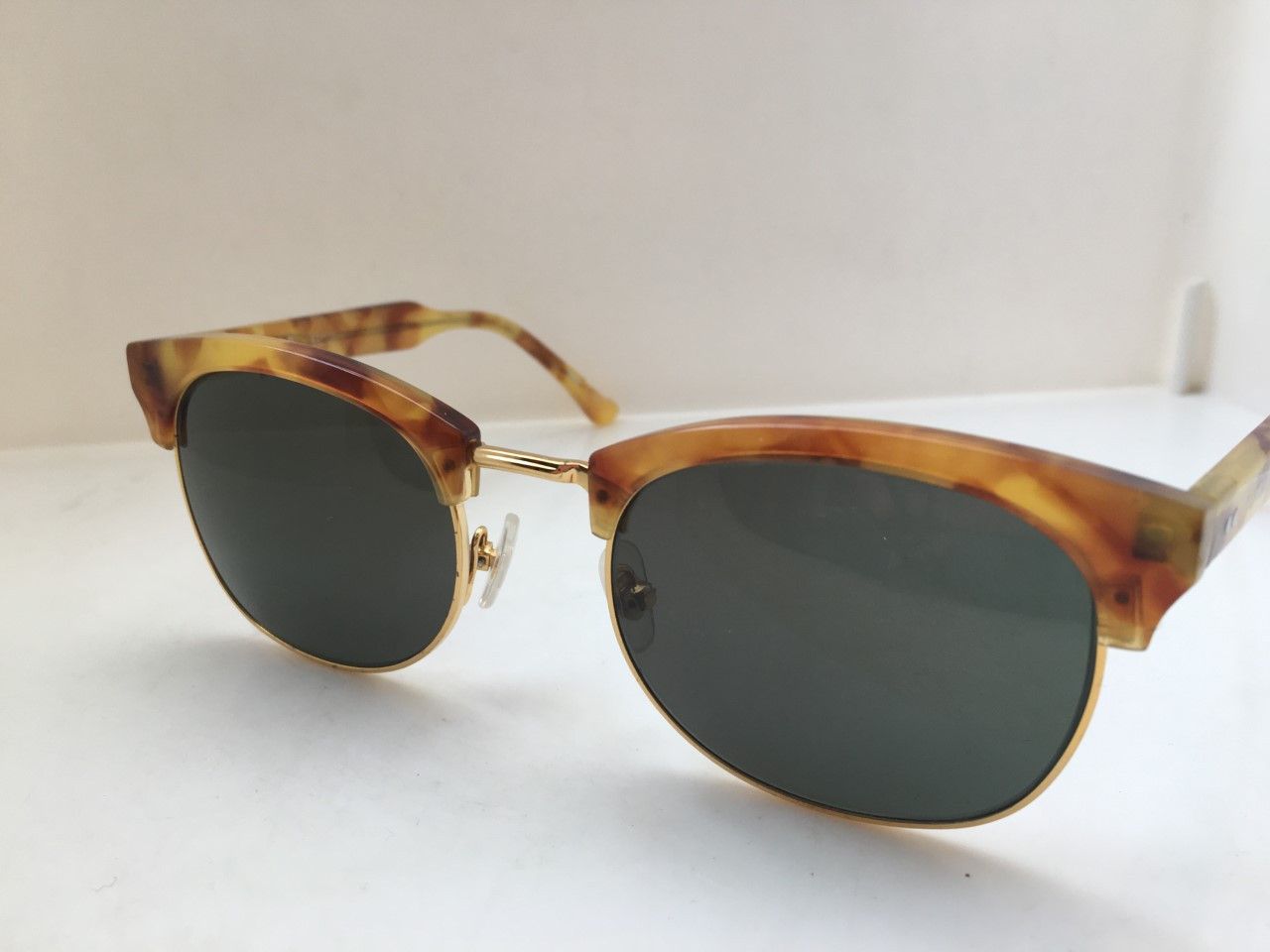 Krewe Krewe Du Optic MALCOLM X VINTAGE tortoise sunglasses Size ONE SIZE - 7 Thumbnail