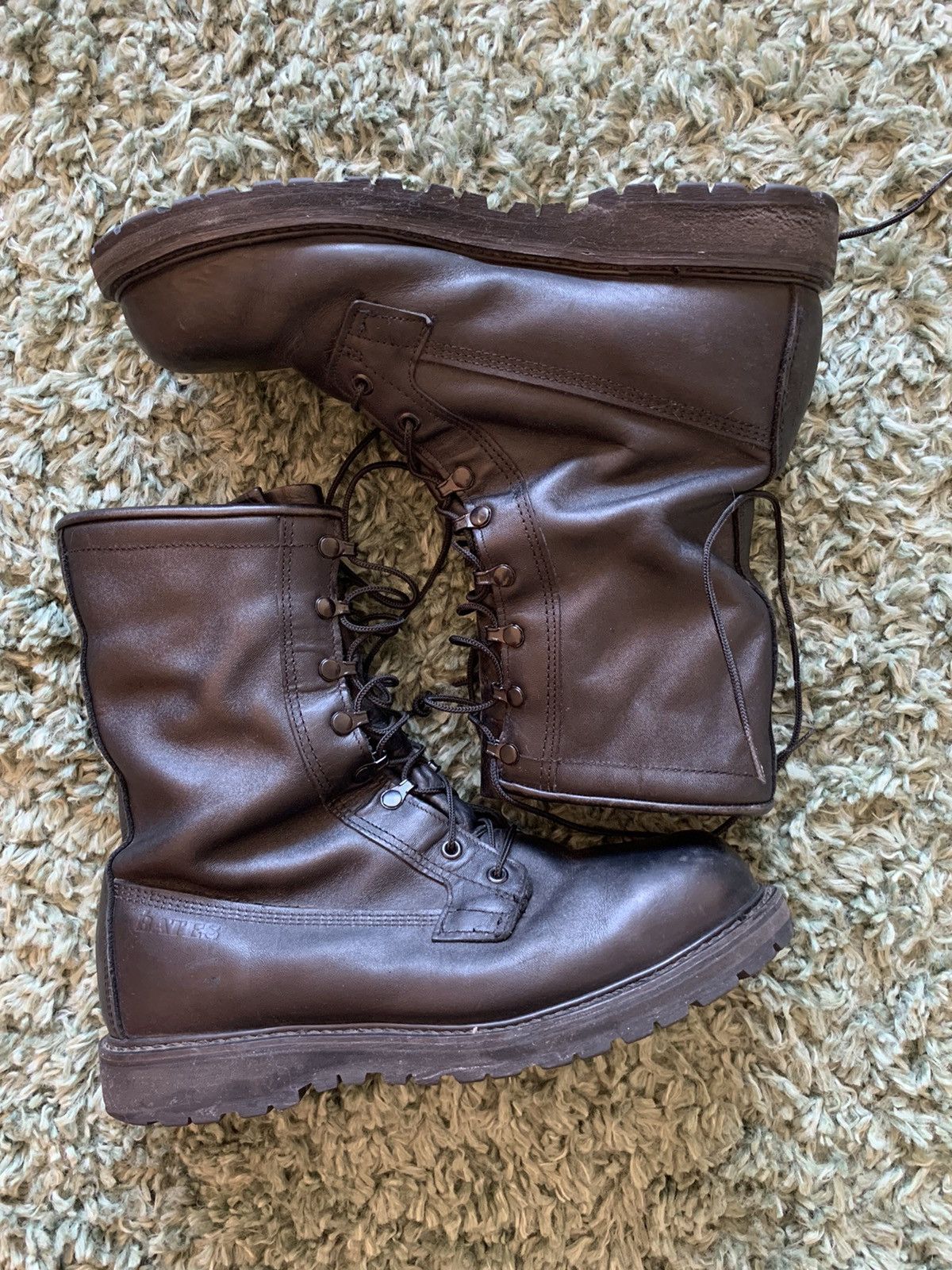 Vintage Vintage Bates Black Military Boots Size US 10.5 / EU 43-44 - 1 Thumbnail