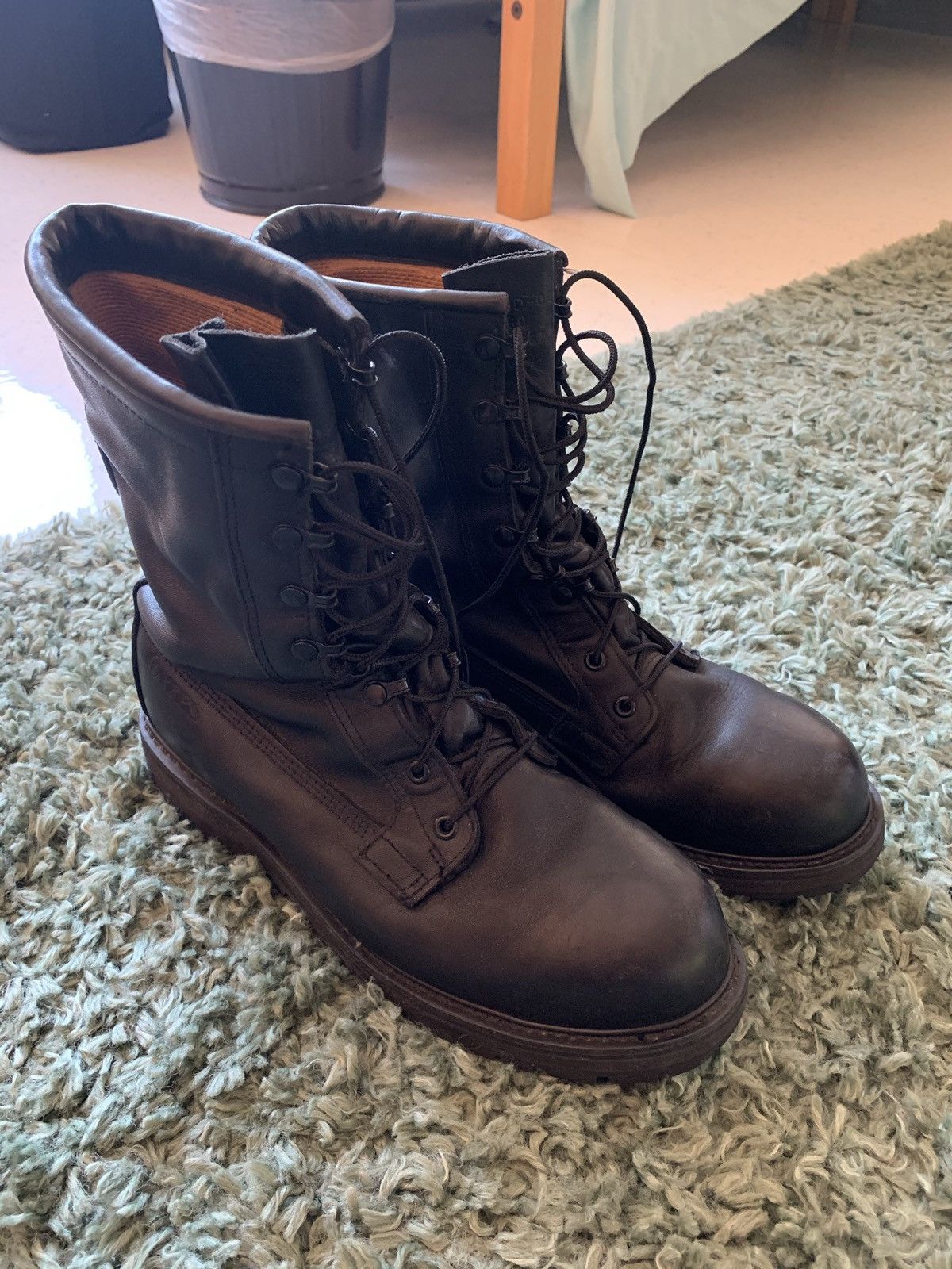Vintage Vintage Bates Black Military Boots Size US 10.5 / EU 43-44 - 2 Thumbnail