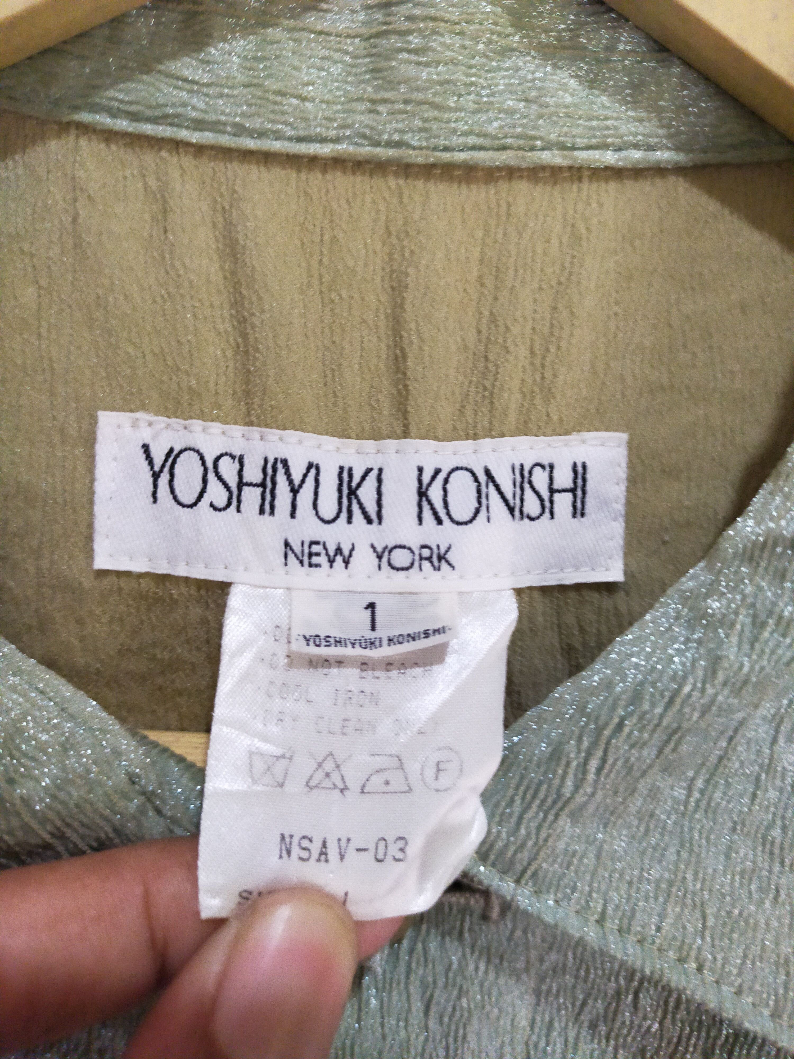 Japanese Brand Yoshiyuki Konishi New York Made In Japan Button Jacket Size US S / EU 44-46 / 1 - 3 Thumbnail