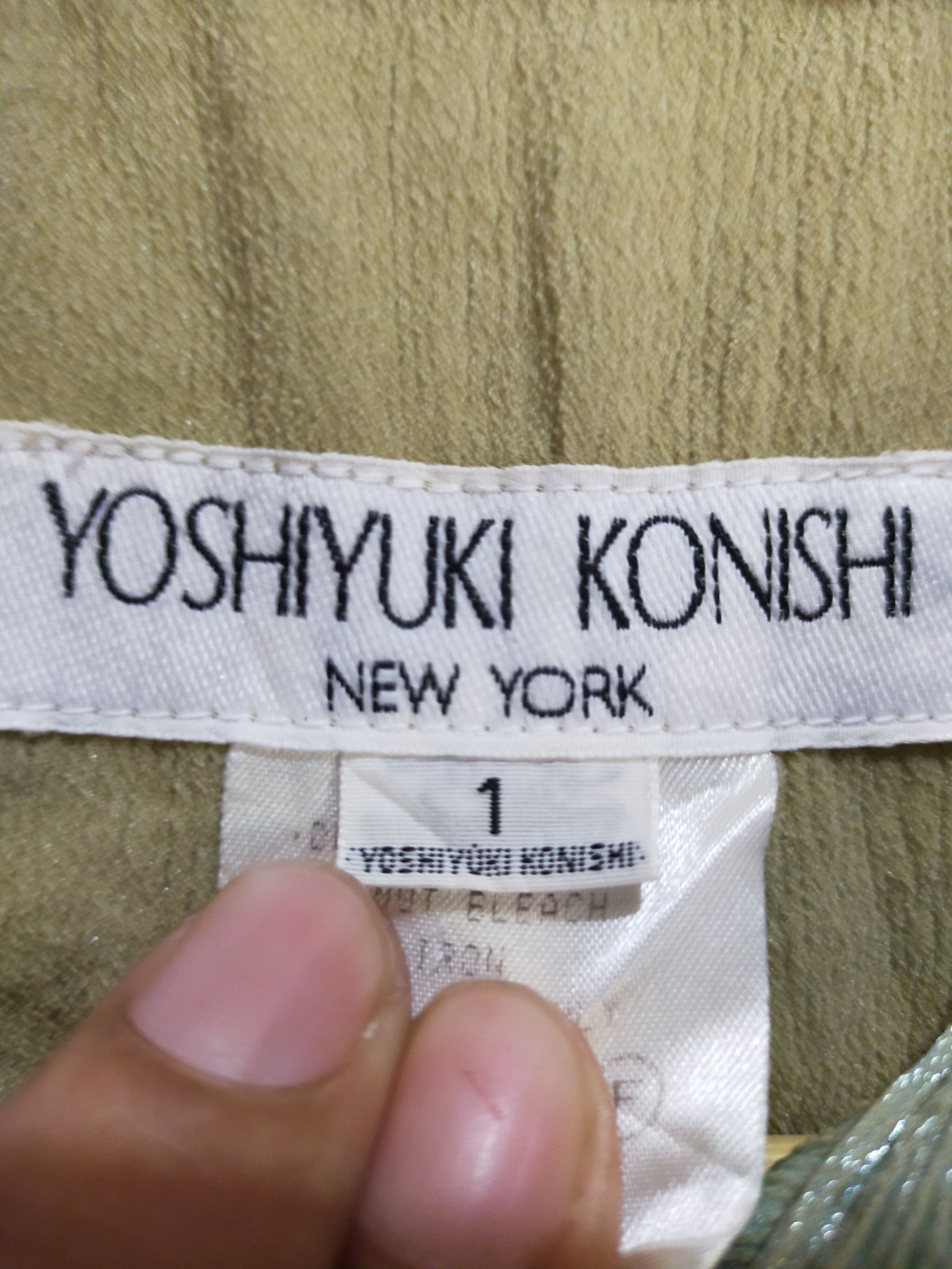 Japanese Brand Yoshiyuki Konishi New York Made In Japan Button Jacket Size US S / EU 44-46 / 1 - 2 Thumbnail