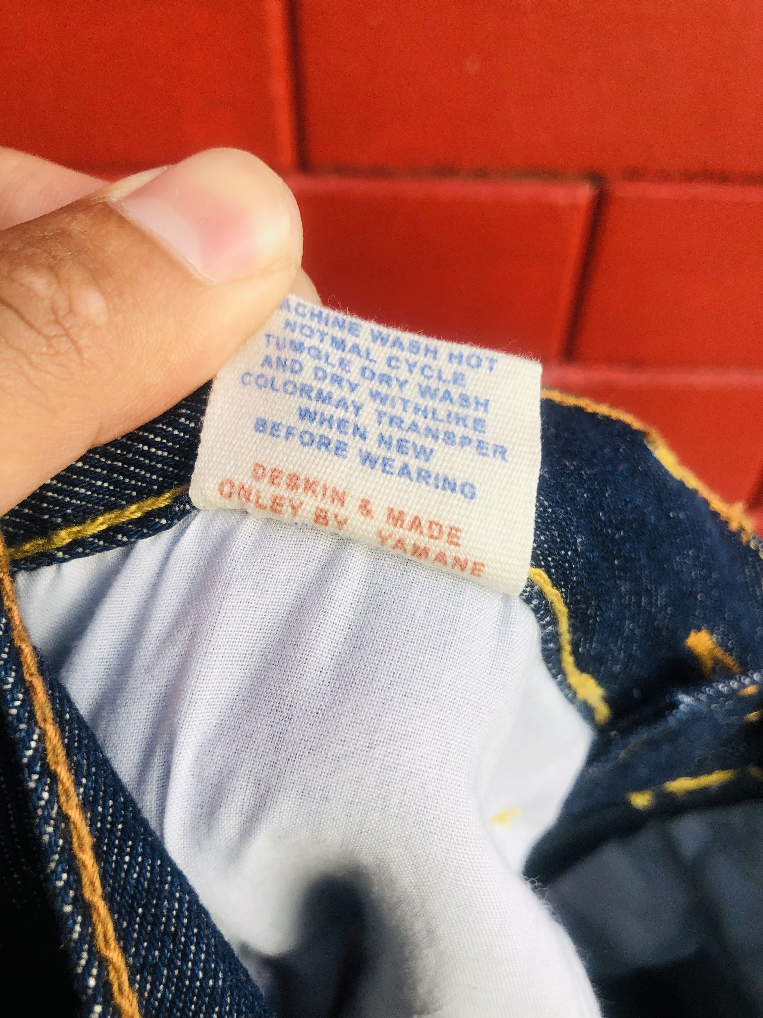 Vintage Vintage Japanese Designer Fashion Style Denim Size US 27 - 8 Thumbnail