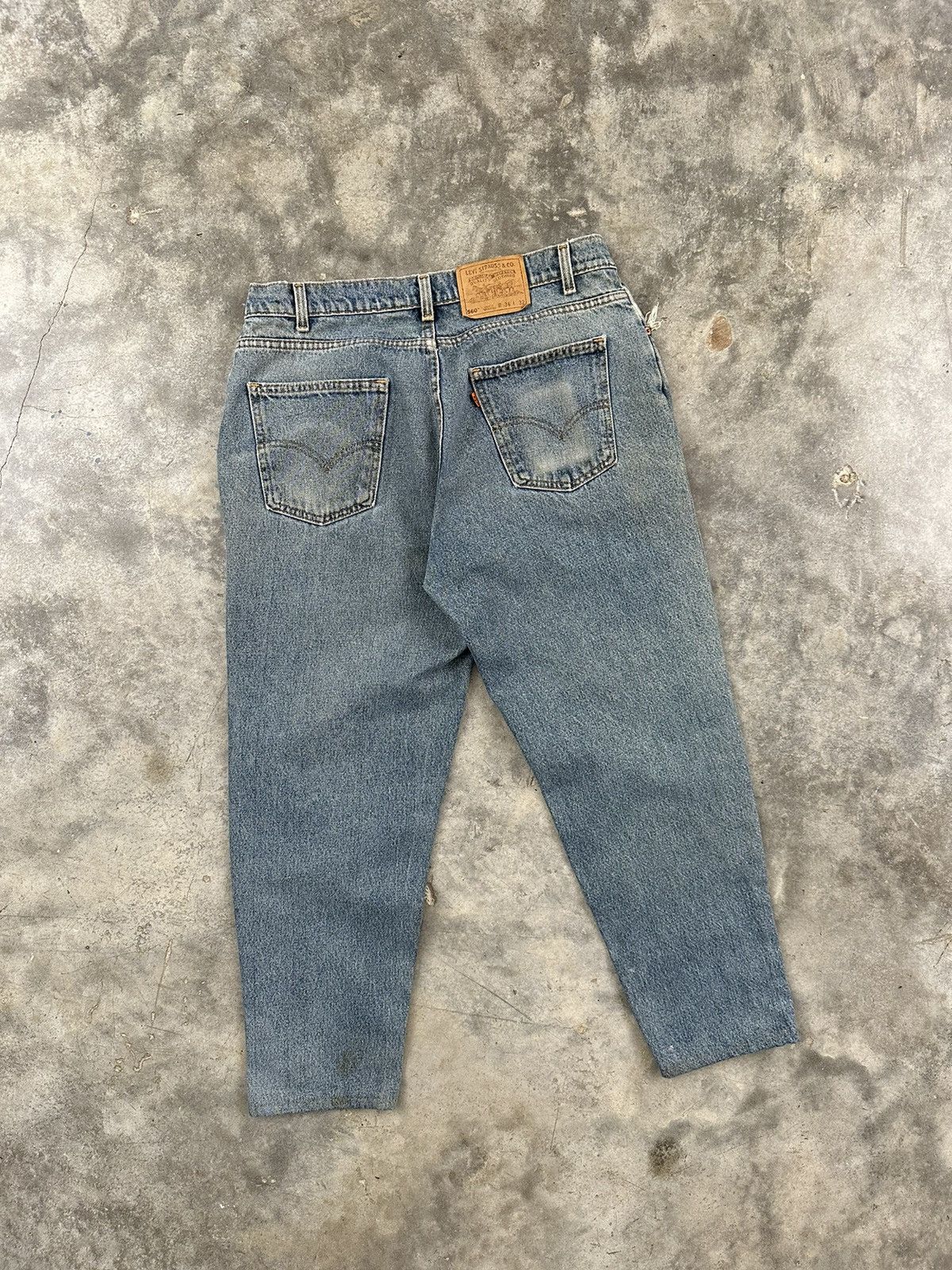 Levi's DOGMA Kentucky Boy Tyler Orange Tab Levis 36 x 32 Size US 36 / EU 52 - 5 Thumbnail