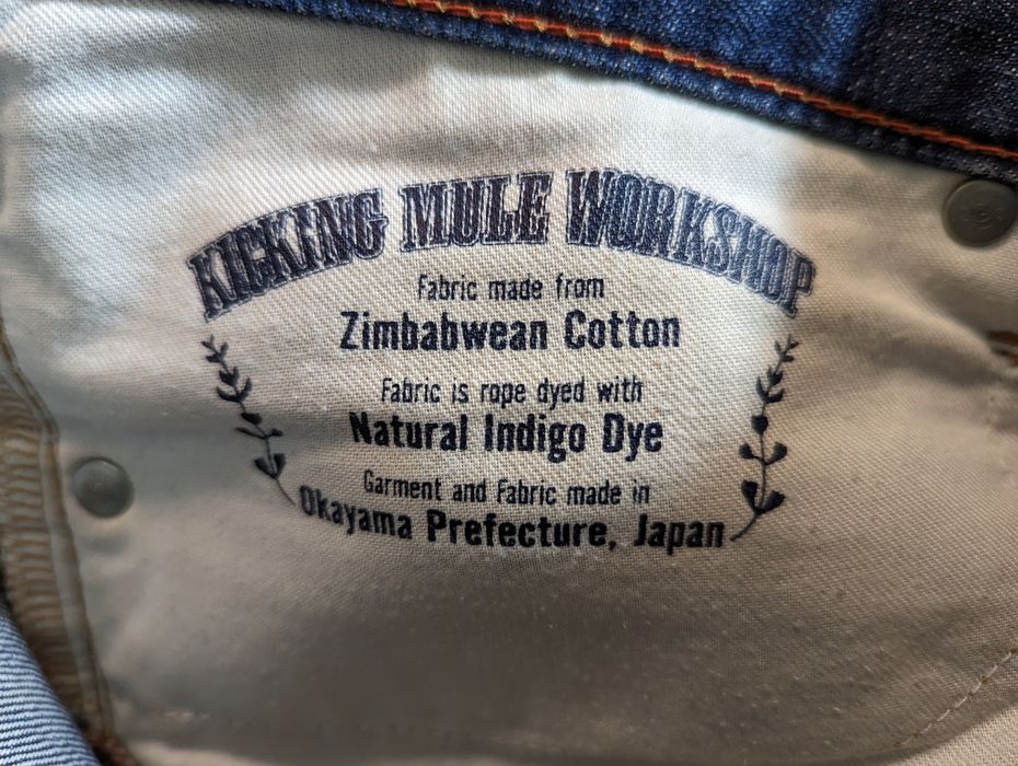 Kicking Mule Selvedge jeans, made in Japan Grailed