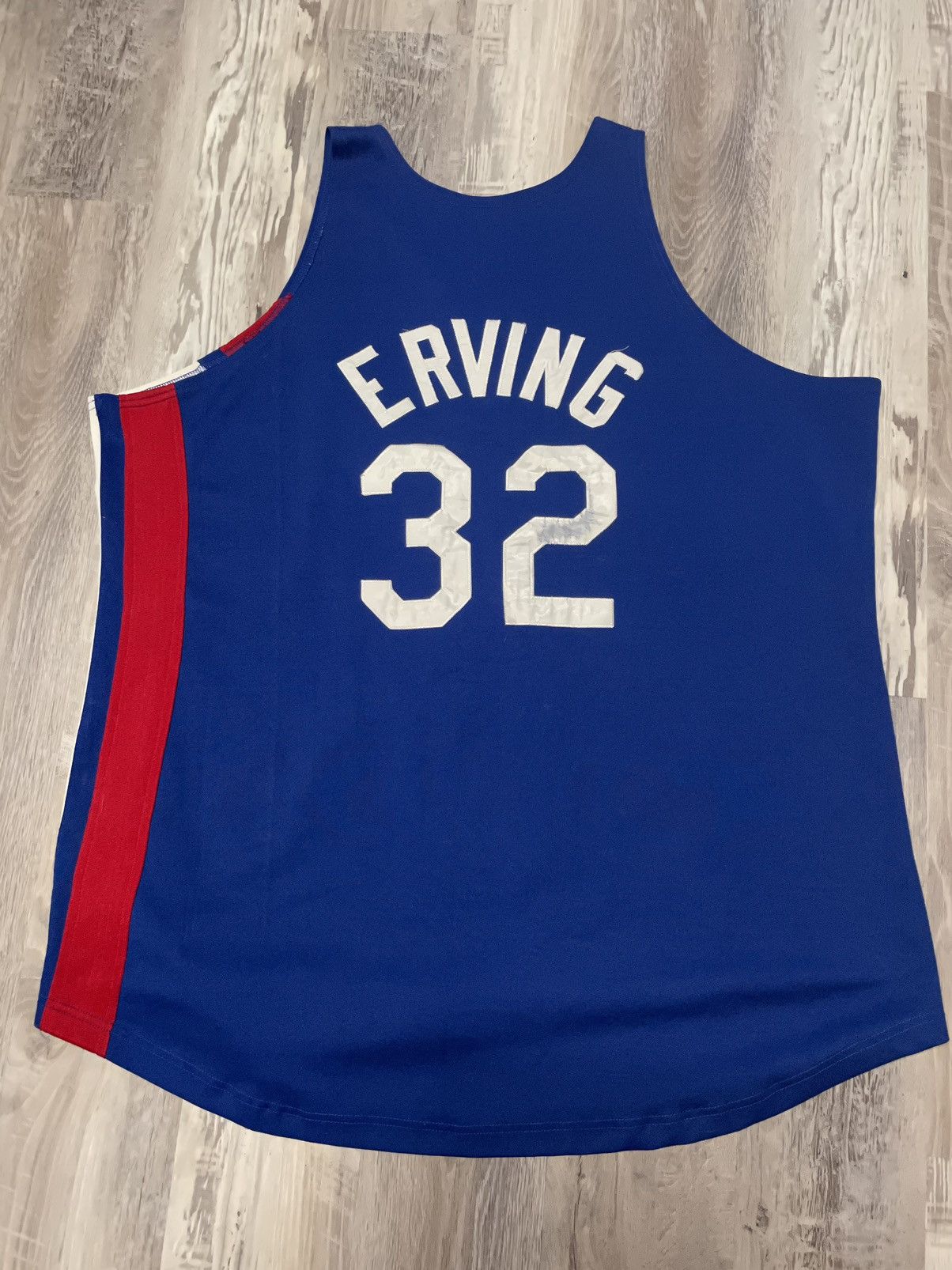 Mitchell & Ness × Vintage Vintage New York Nets Jersey Size US XL / EU 56 / 4 - 4 Thumbnail