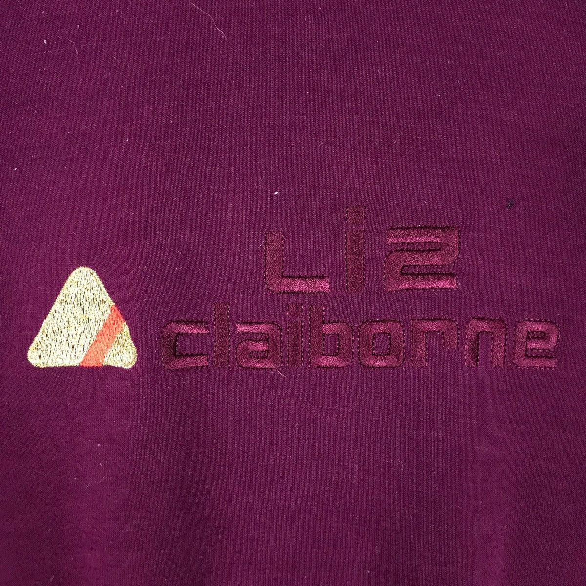 Vintage Liz Claiborne Spell Out Pullover Jumper Sweatshirt