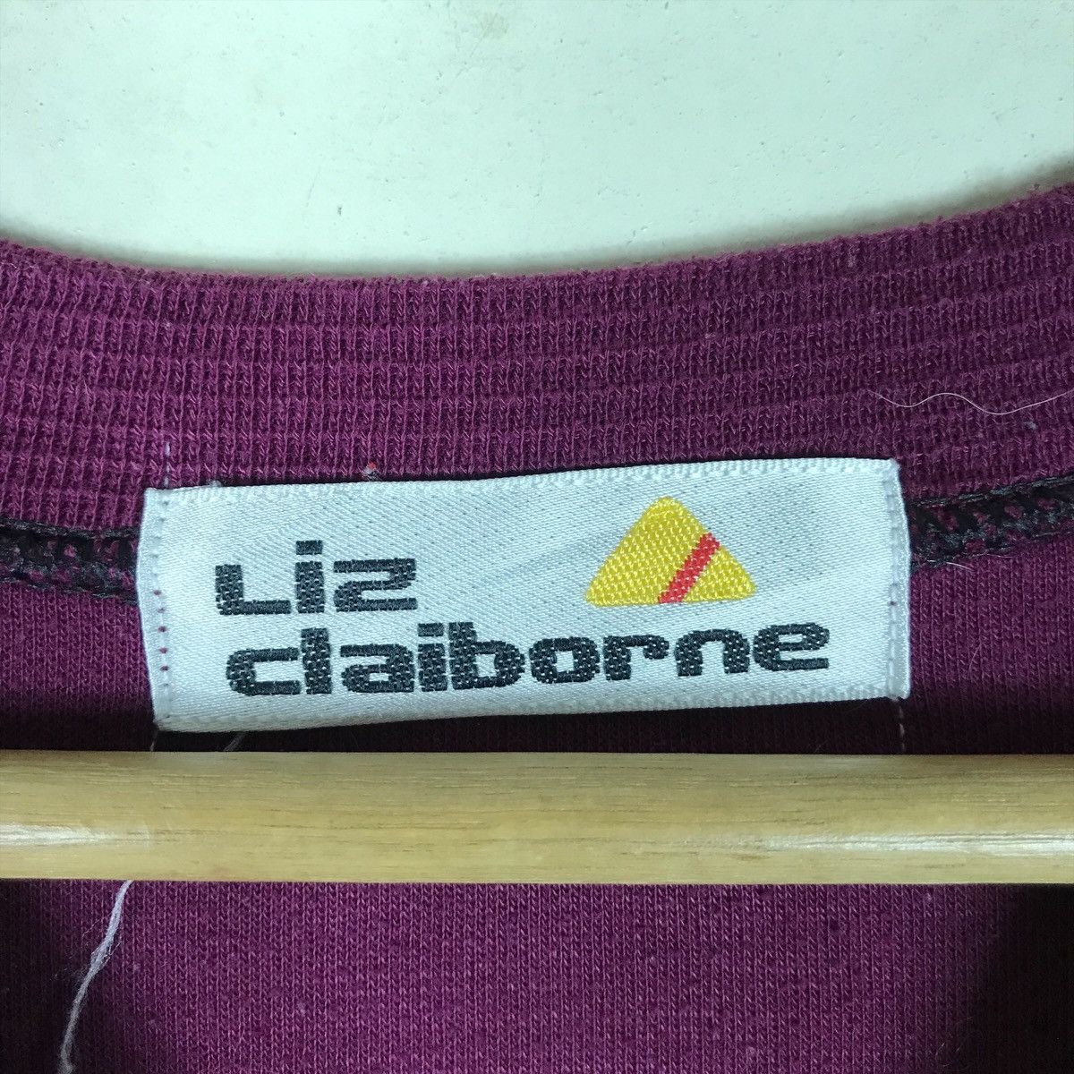 Vintage Liz Claiborne Spell Out Pullover Jumper Sweatshirt