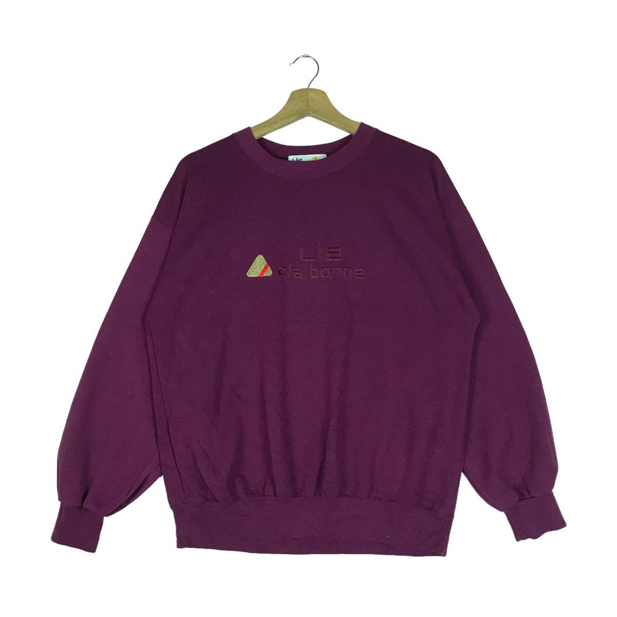 Vintage Liz Claiborne Spell Out Pullover Jumper Sweatshirt