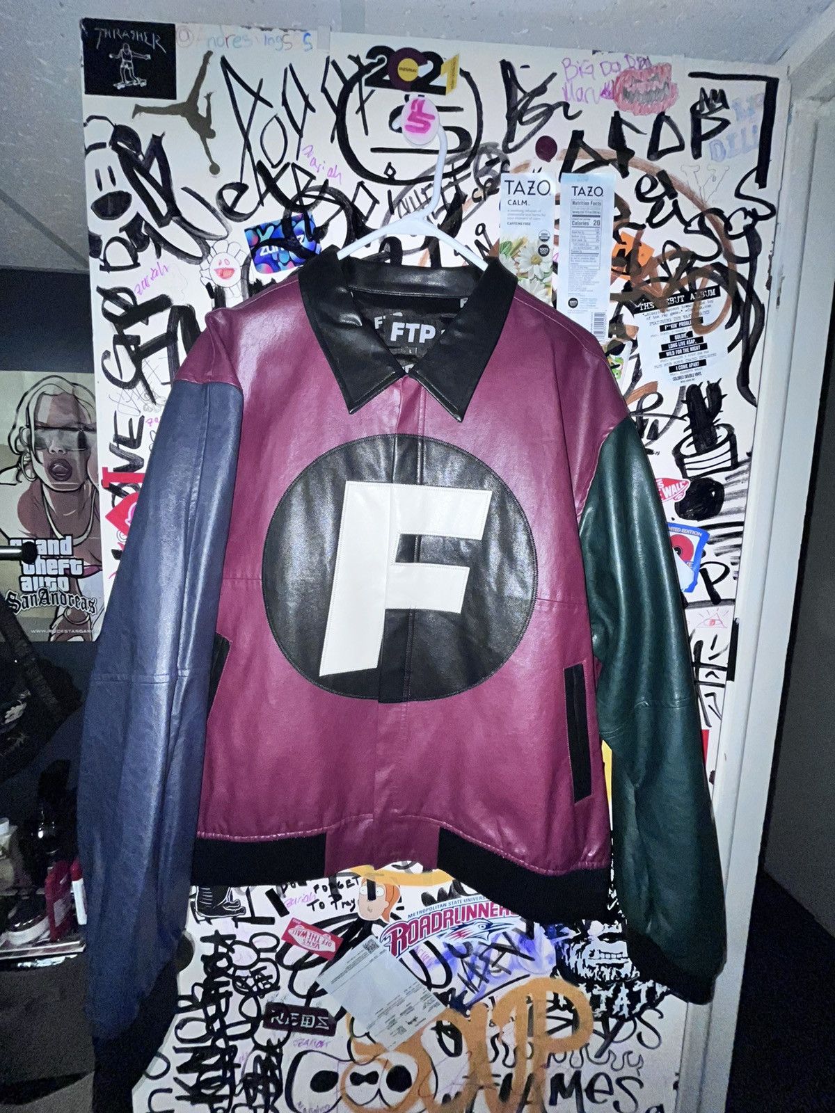 Fuck The Population × Streetwear × Vintage FTP Racer Jacket Fuck The Population × Streetwear × Vintage FTP Racer Jacket