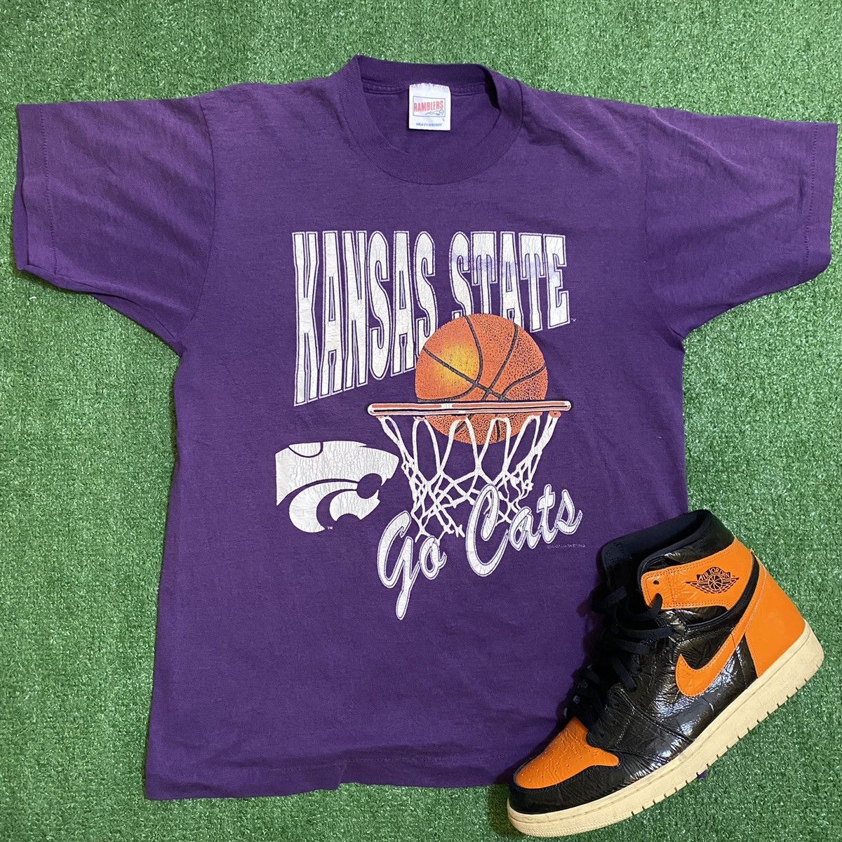 Vintage Vintage Kansas State Tee Size US L / EU 52-54 / 3 - 1 Thumbnail