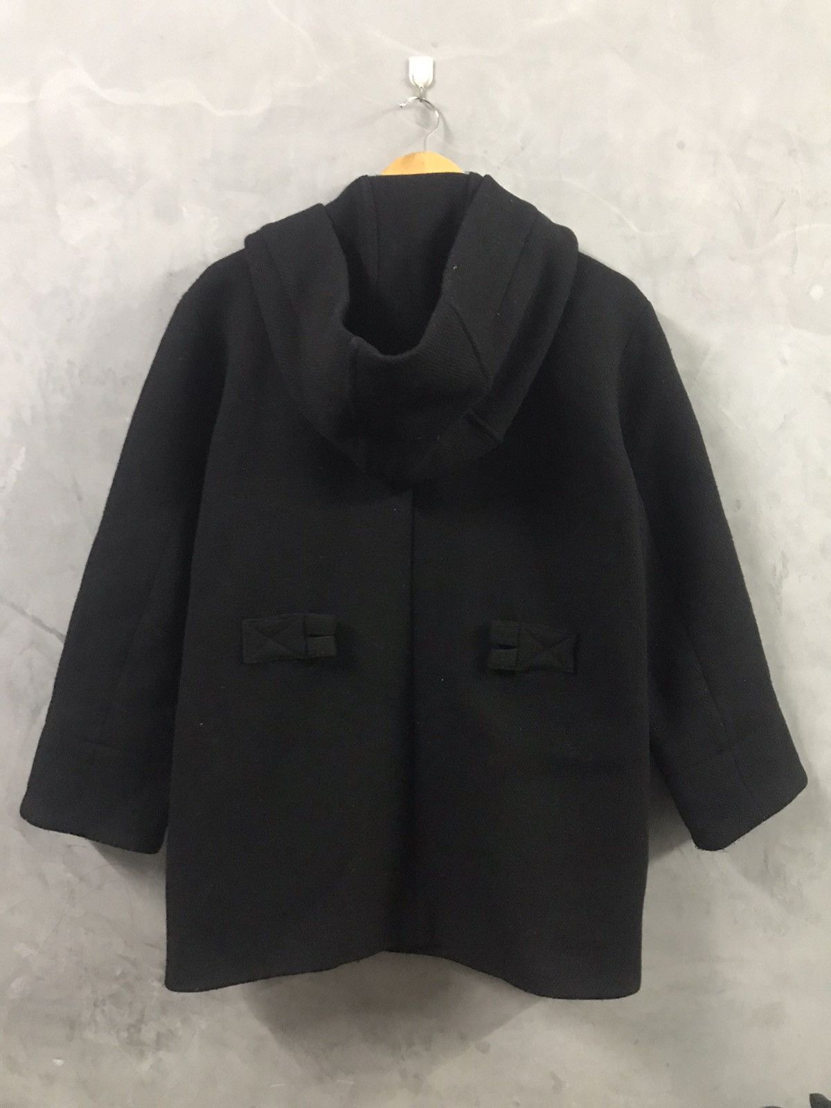 Issey Miyake “ PLANTATION “ - Wool Navy Chore Hoodie Jacket Size US M / EU 48-50 / 2 - 4 Thumbnail