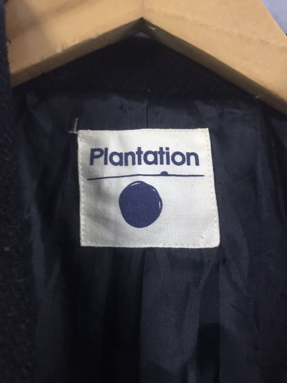 Issey Miyake “ PLANTATION “ - Wool Navy Chore Hoodie Jacket Size US M / EU 48-50 / 2 - 6 Thumbnail