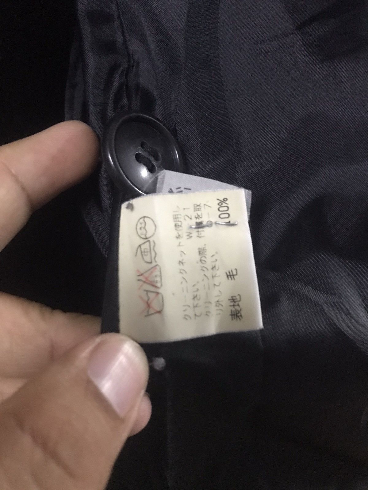 Issey Miyake “ PLANTATION “ - Wool Navy Chore Hoodie Jacket Size US M / EU 48-50 / 2 - 8 Thumbnail