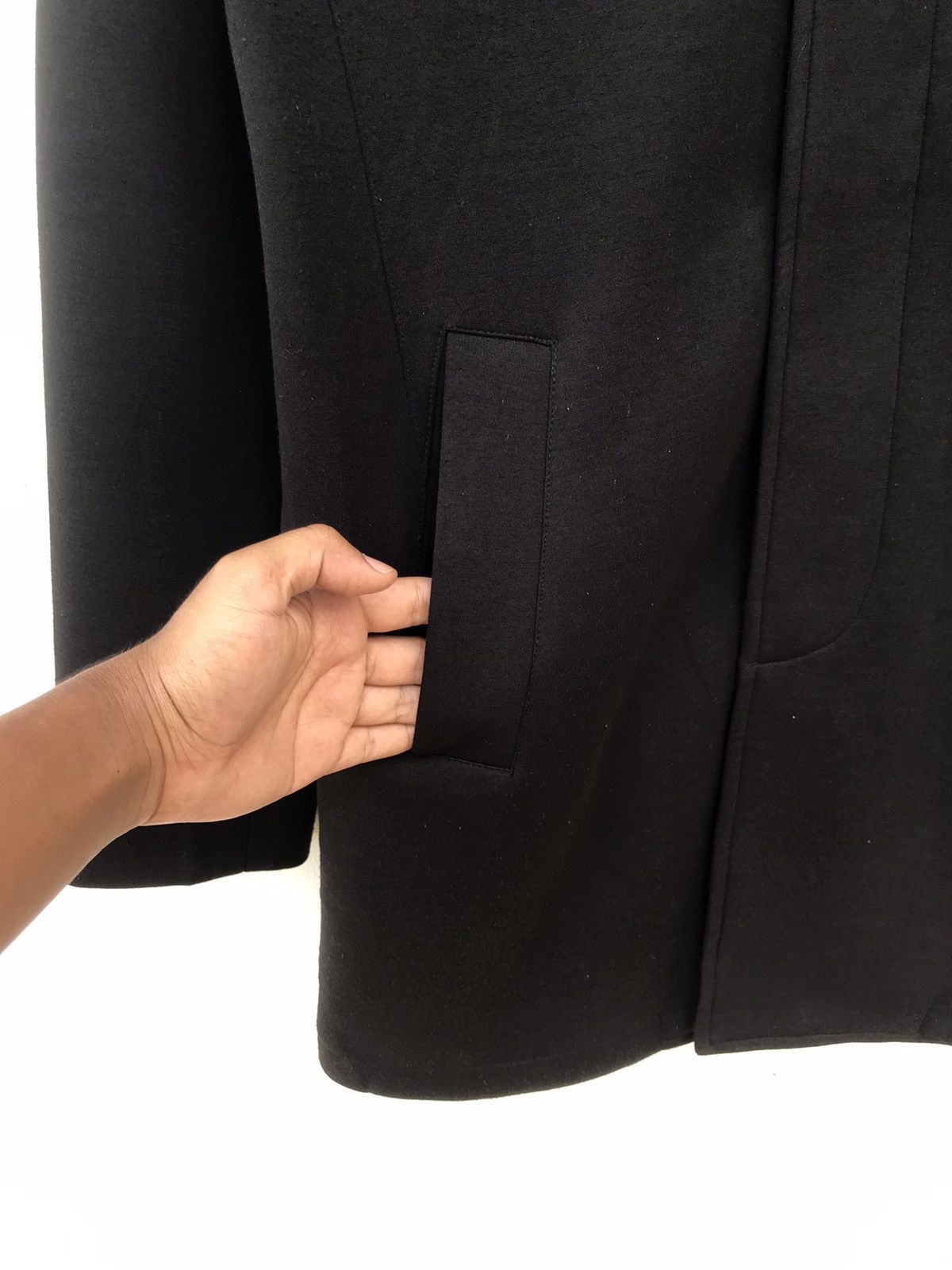 Issey Miyake × Japanese Brand × Ne-Net Net Men By Issey Miyake Long Coat Jacket Size US M / EU 48-50 / 2 - 11 Thumbnail