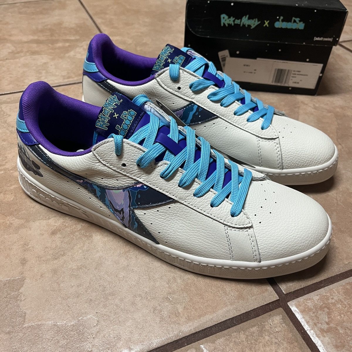 Diadora X Rick and Morty Game Intergalactic