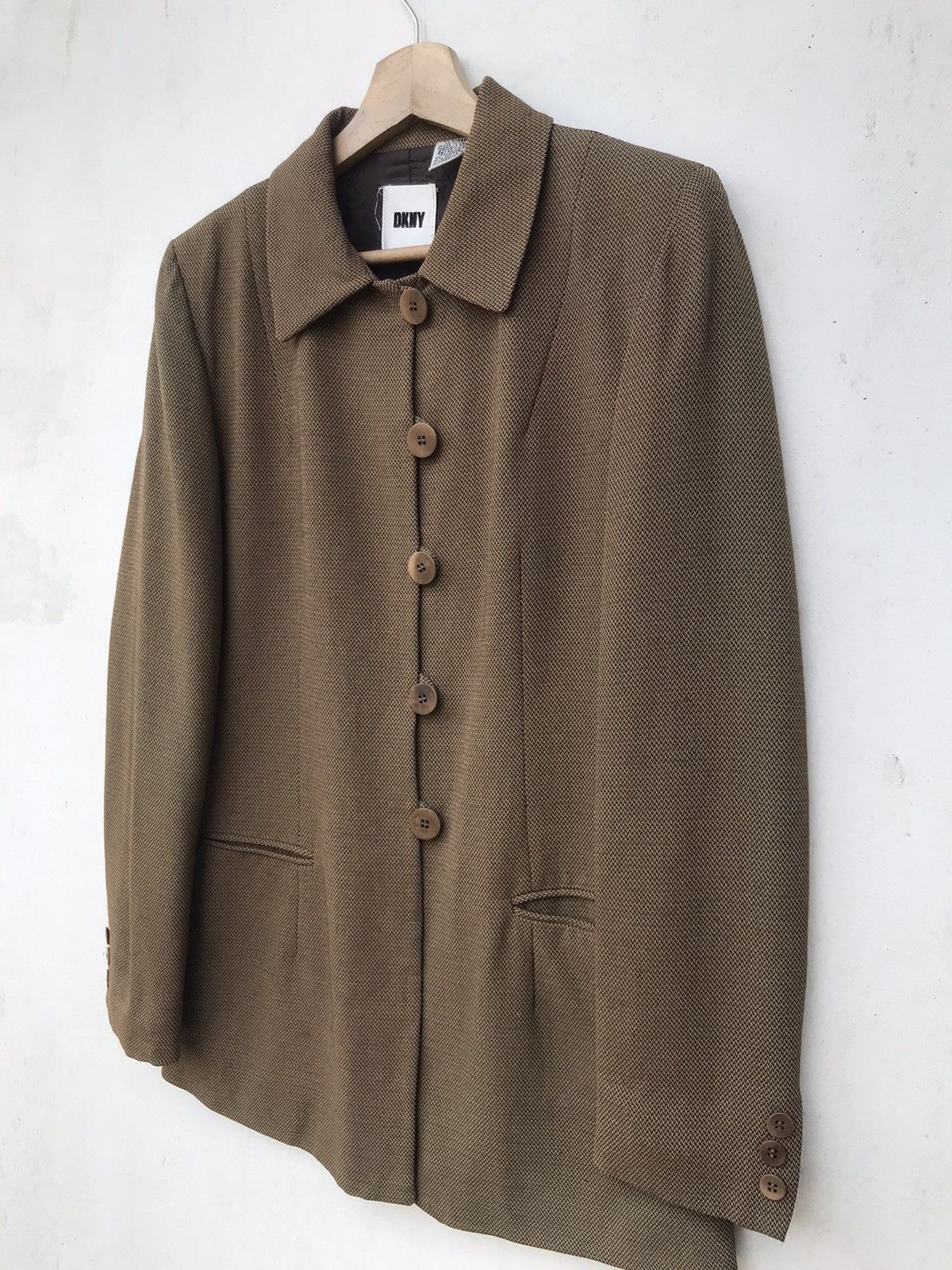 DKNY × Japanese Brand × Vintage DKNY Button Up Jacket Size S / US 4 / IT 40 - 5 Thumbnail