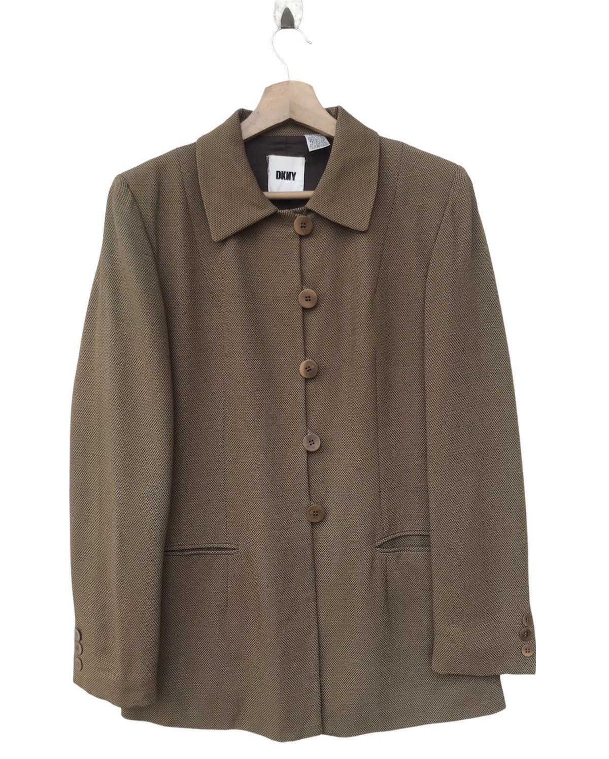 DKNY × Japanese Brand × Vintage DKNY Button Up Jacket Size S / US 4 / IT 40 - 1 Thumbnail