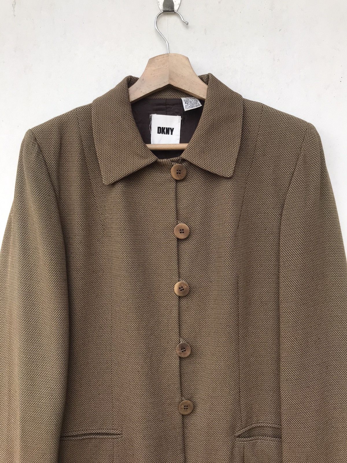DKNY × Japanese Brand × Vintage DKNY Button Up Jacket Size S / US 4 / IT 40 - 3 Thumbnail