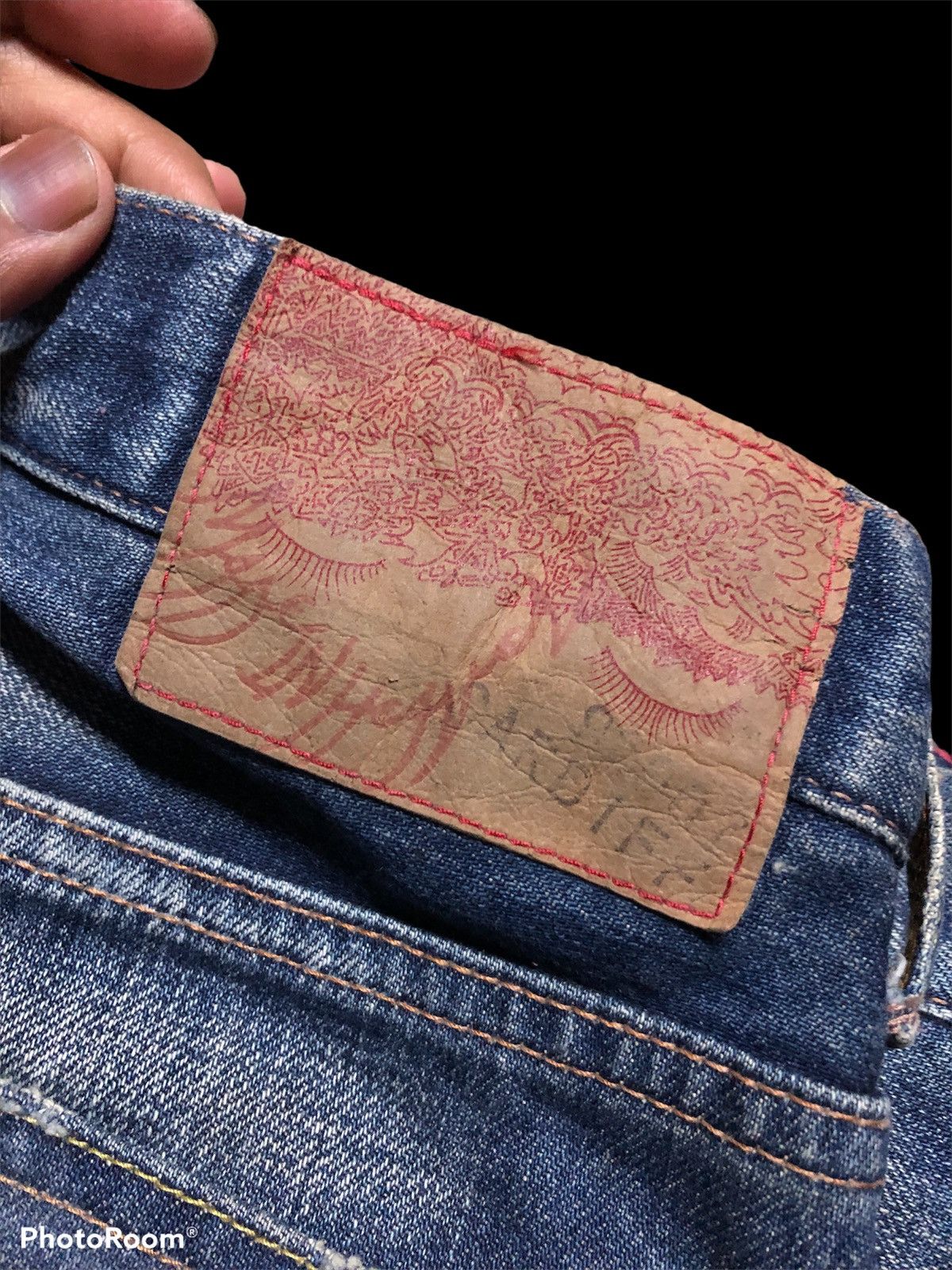 Japanese Brand SOUL OF FREEDOM DISTRESSED WASHED BLUE DENIM Size US 32 / EU 48 - 3 Thumbnail