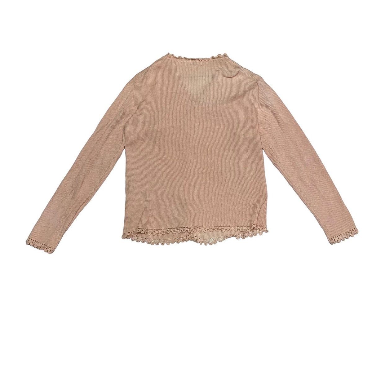 Vintage courreges paris designer longsleeve cardigan top