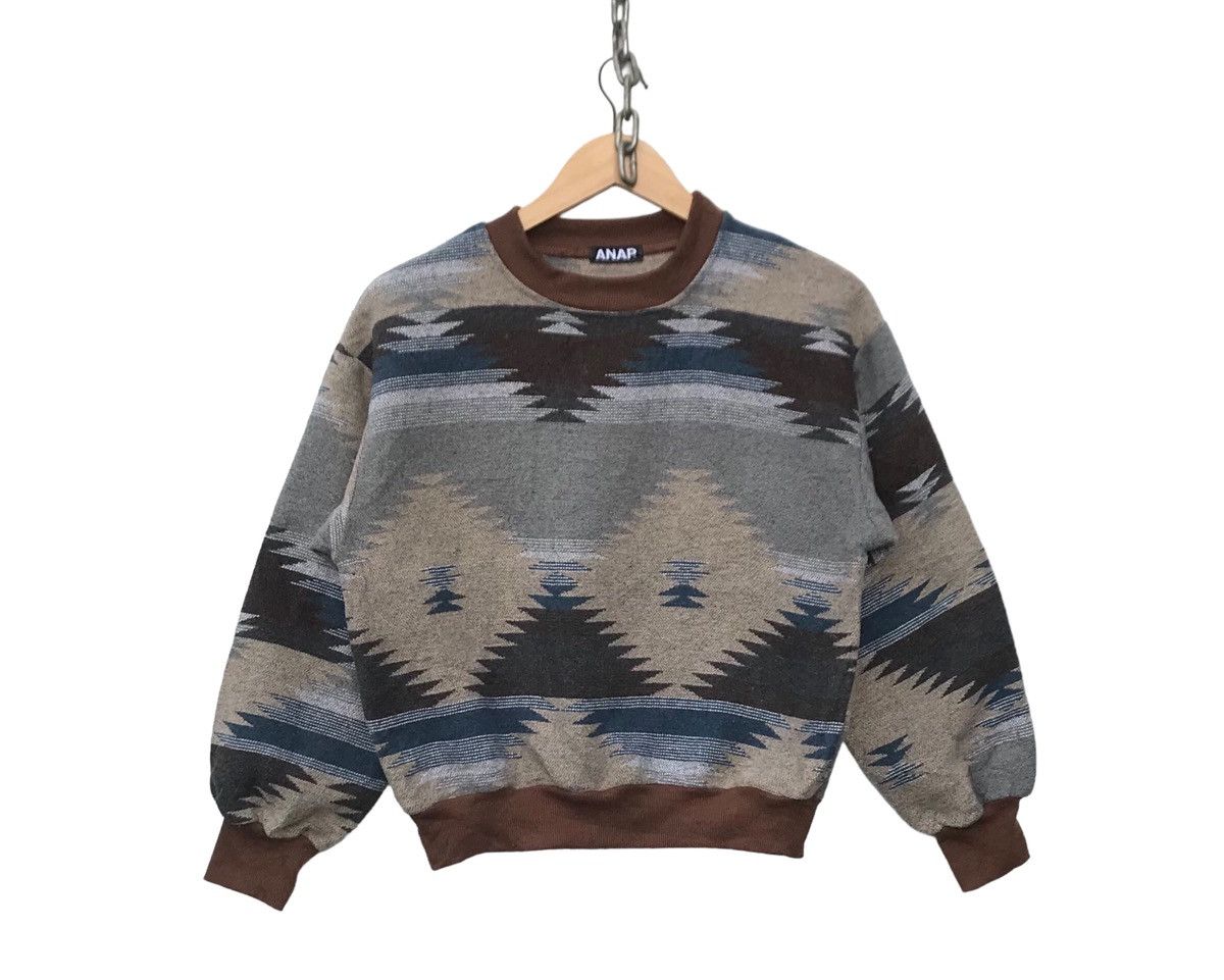 Native Anap Native Sweatshirt Native Navajo Jumper Pullover Size US S / EU 44-46 / 1 - 1 Thumbnail