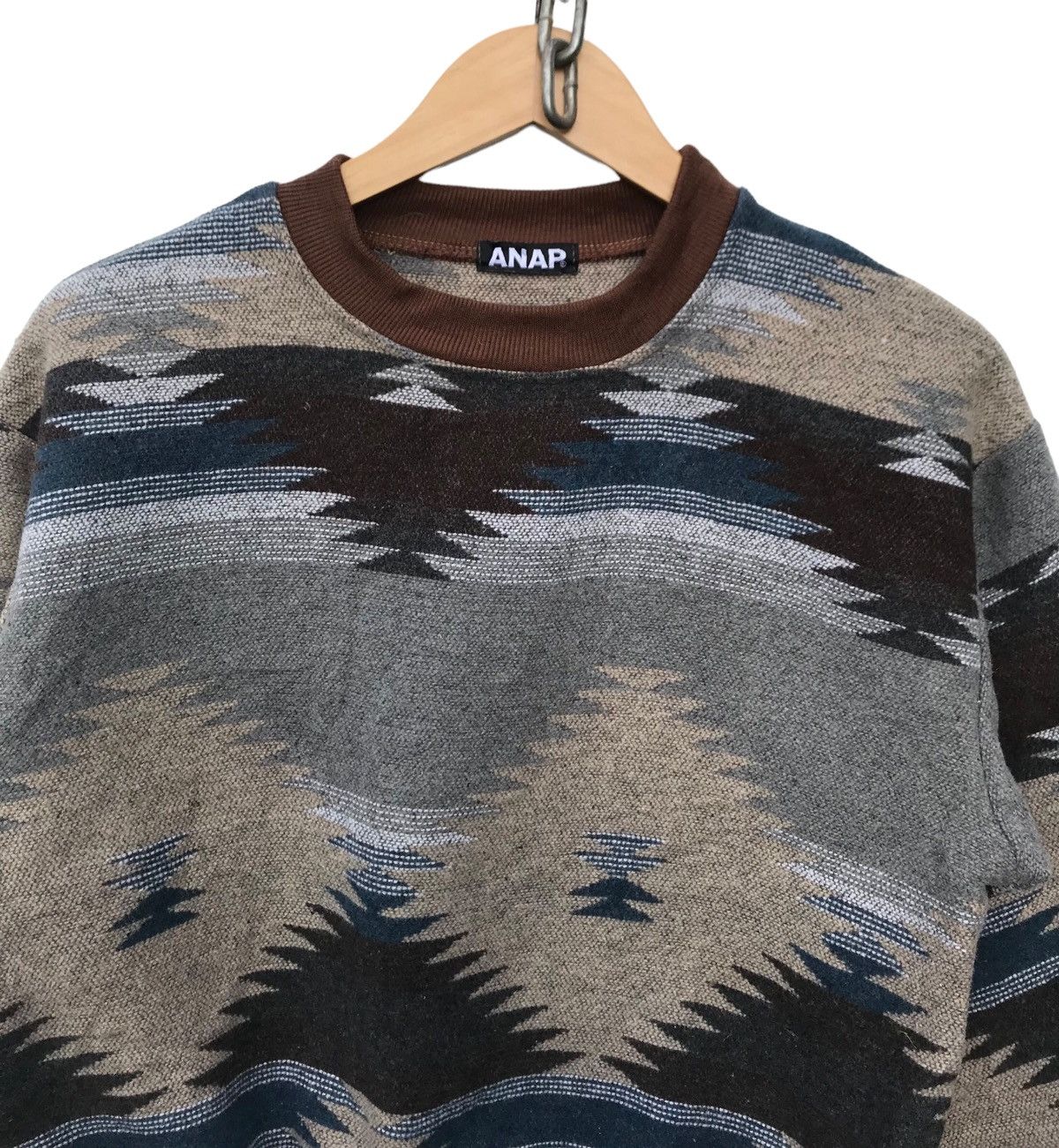 Native Anap Native Sweatshirt Native Navajo Jumper Pullover Size US S / EU 44-46 / 1 - 2 Thumbnail